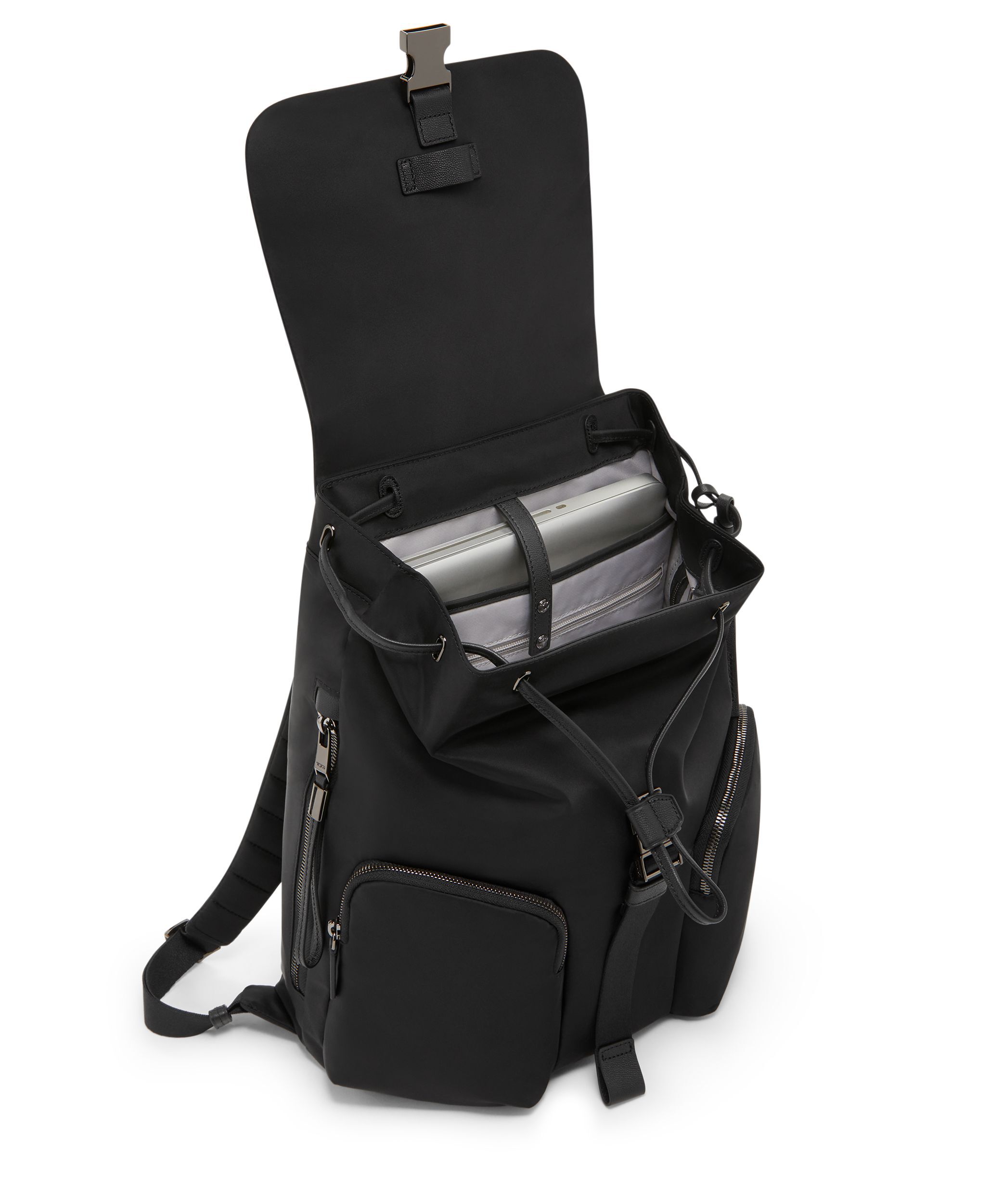 TUMI RAMSAY 黒 高級感 シンプル リュック Voyageur Ramsay Backpack in Black/Gunmetal | TUMI HK