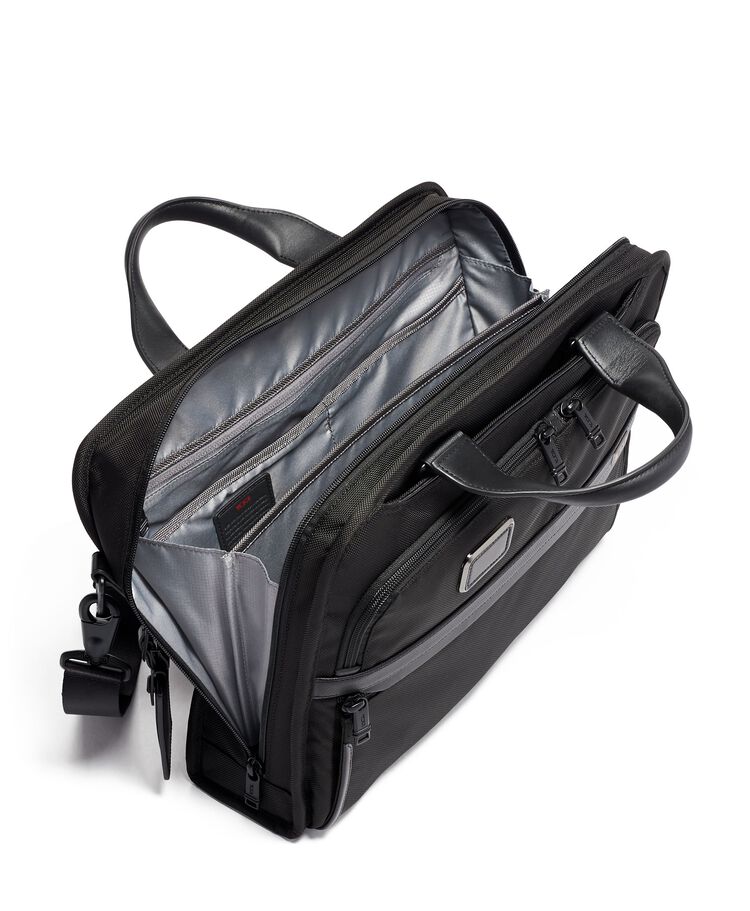 TUMI ALPHA 多間隔公事包 hi-res | TUMI