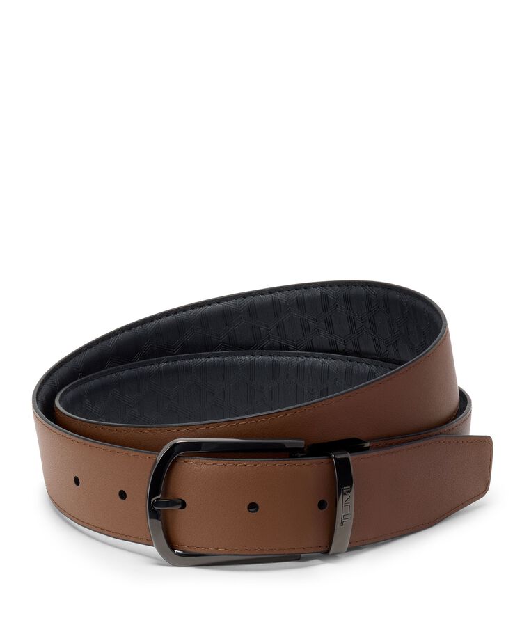 TUMI BELTS 鎏金T紋雙面皮帶 35mm  hi-res | TUMI