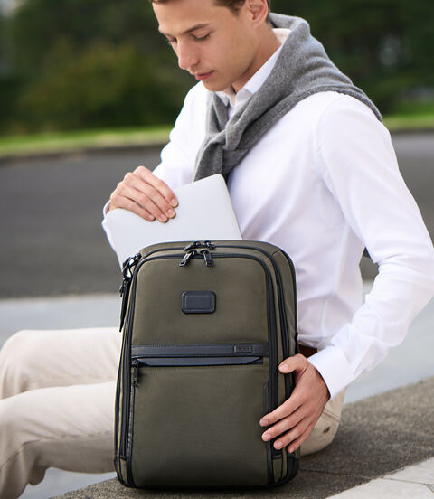 TUMI ALPHA Slim Backpack  lifestyle | TUMI