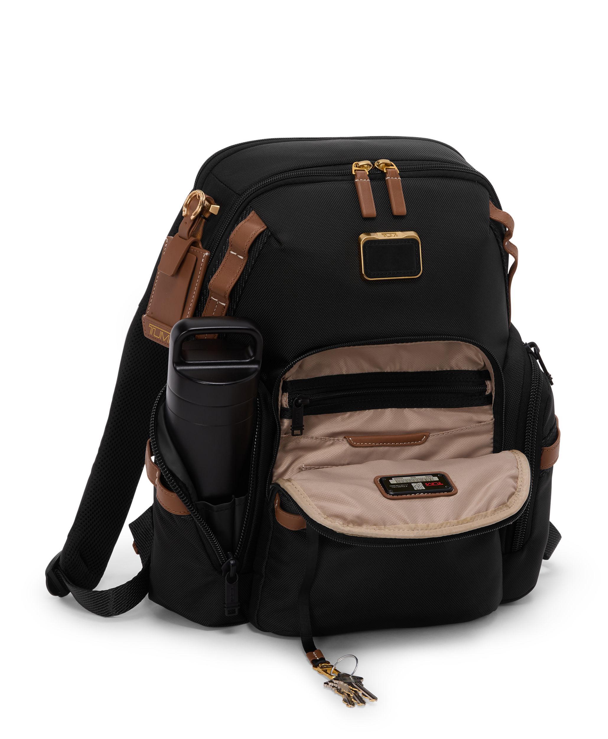 未使用✨　TUMI　ALPHA BRAVO 2way　ビジネスバッグ ALPHA BRAVO Navigation Backpack in BLACK/BRIDLE | TUMI HK