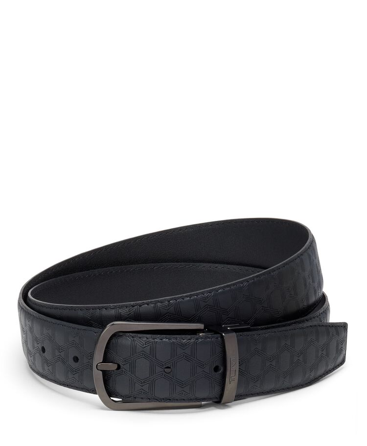 TUMI BELTS 鎏金T紋雙面皮帶 35mm  hi-res | TUMI