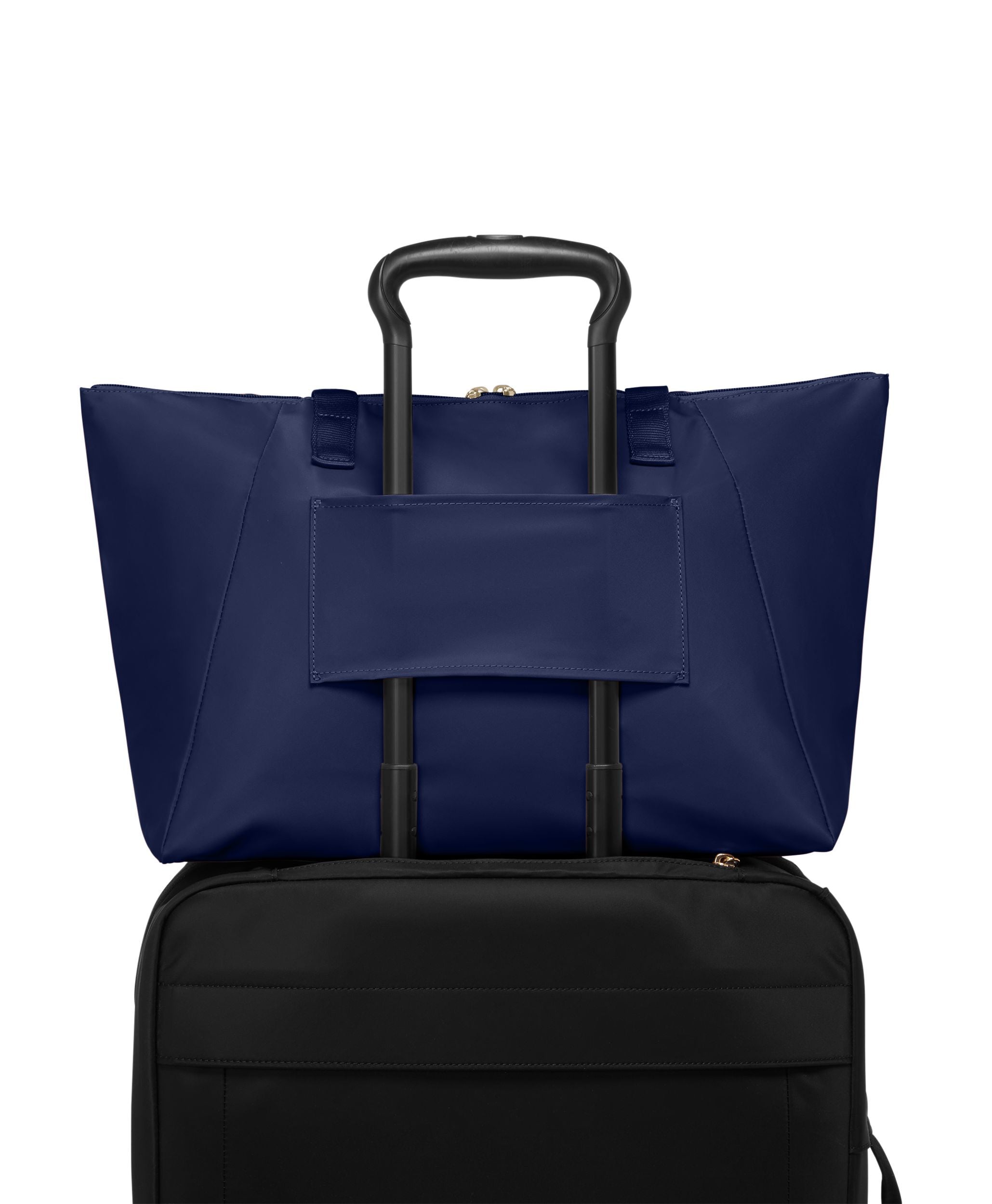 Voyageur Just In Case Medium Tote in Indigo/Light Gold | TUMI HK