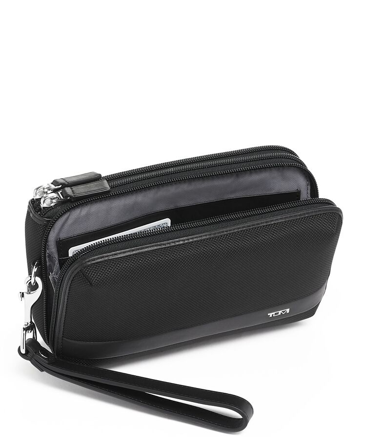 ALPHA SLG Triple Zip Clutch hi-res | TUMI