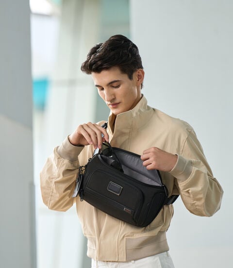 TUMI ALPHA Large Sling lifestyle | TUMI
