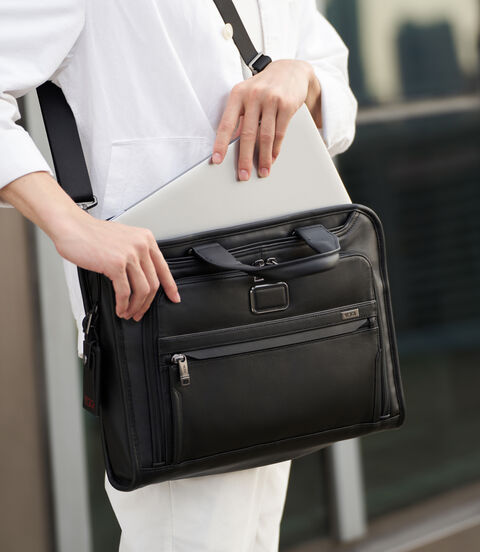 Tumi TUMI ALPHA SLIM DELUXE PORTFOLIO  lifestyle | TUMI