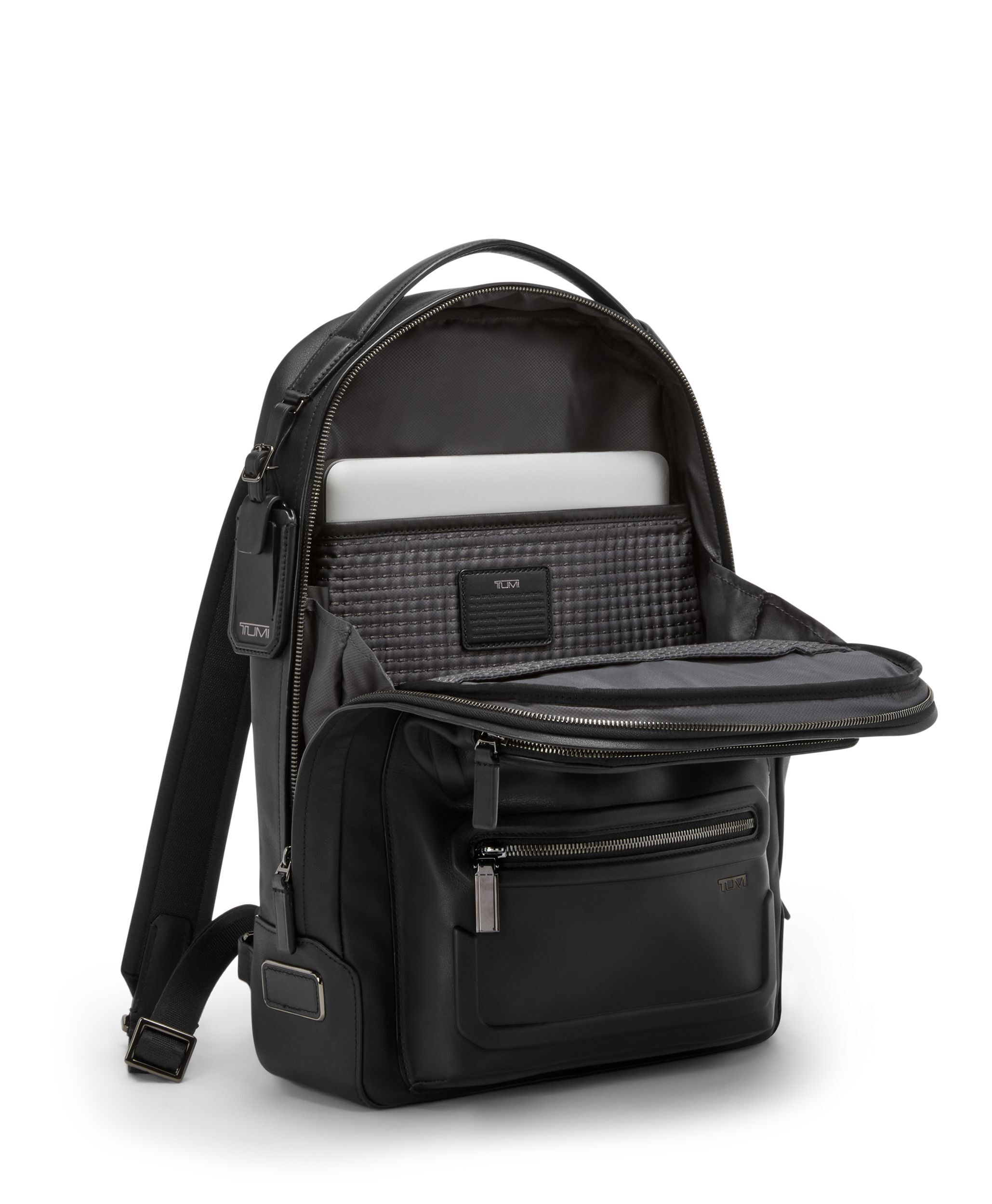 Tumi Harrison Bradner Backpack in Black Bombe | TUMI HK