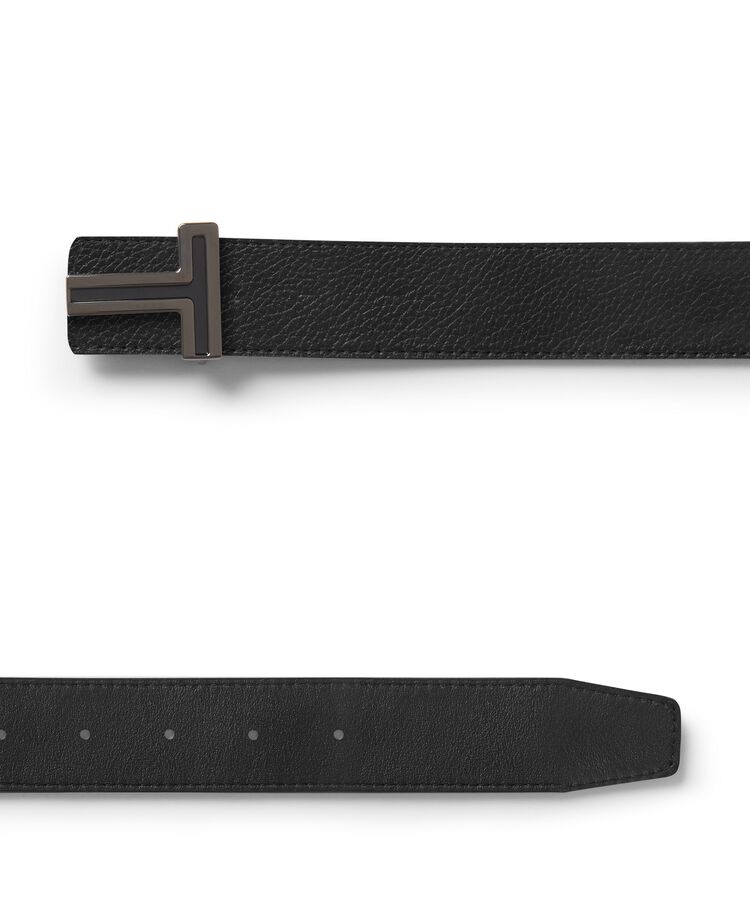 TUMI BELTS 鎏金T扣雙面皮帶 35mm  hi-res | TUMI