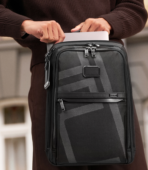 Tumi TUMI ALPHA SLIM BACKPACK lifestyle | TUMI