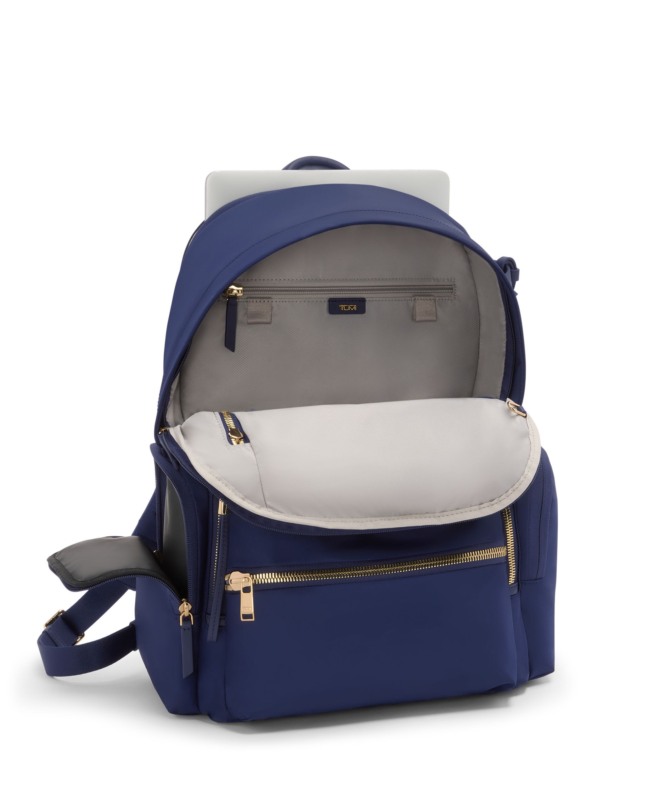 Voyageur Celina Backpack in Indigo/Light Gold | TUMI HK