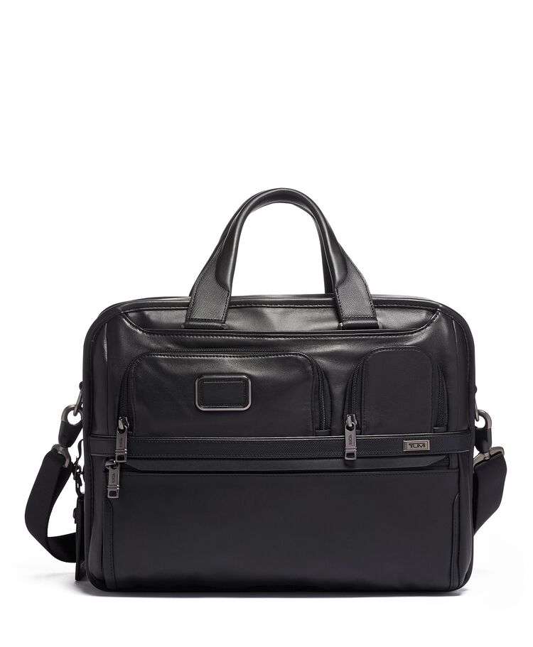 TUMI ALPHA EXP ORG LAPTOP BRIEF  hi-res | TUMI