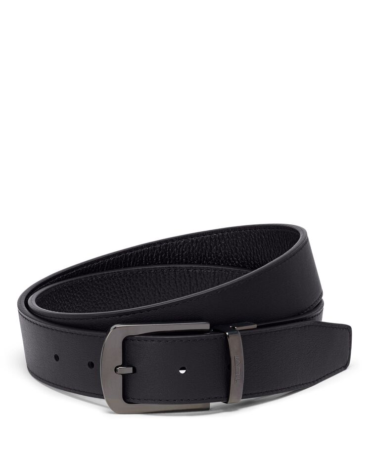 TUMI BELTS Rounded Reversible Pebbled to Smooth Belt 35mm  hi-res | TUMI