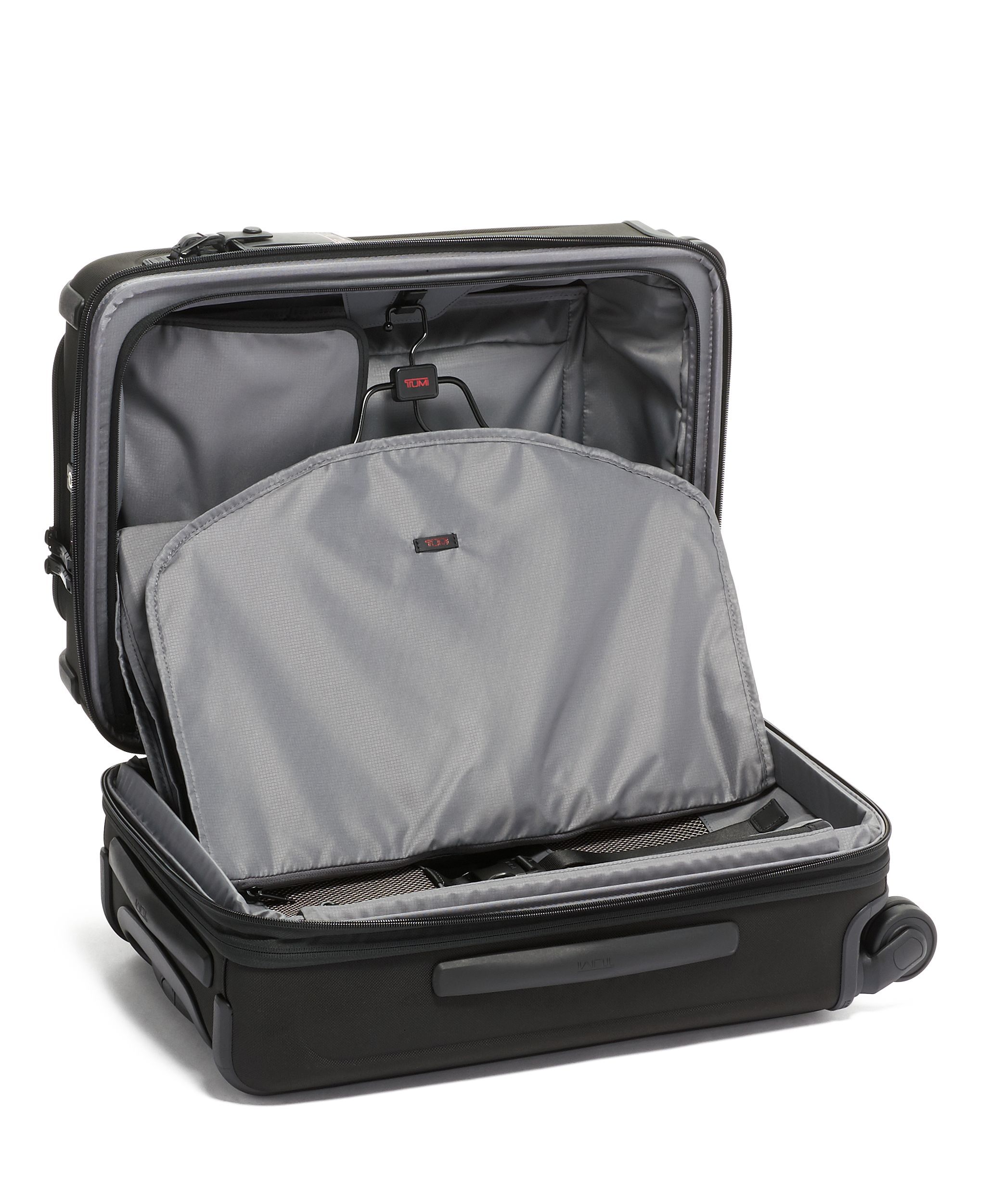 Alpha International Dual Access 4 Wheeled Carry On in Black | TUMI HK