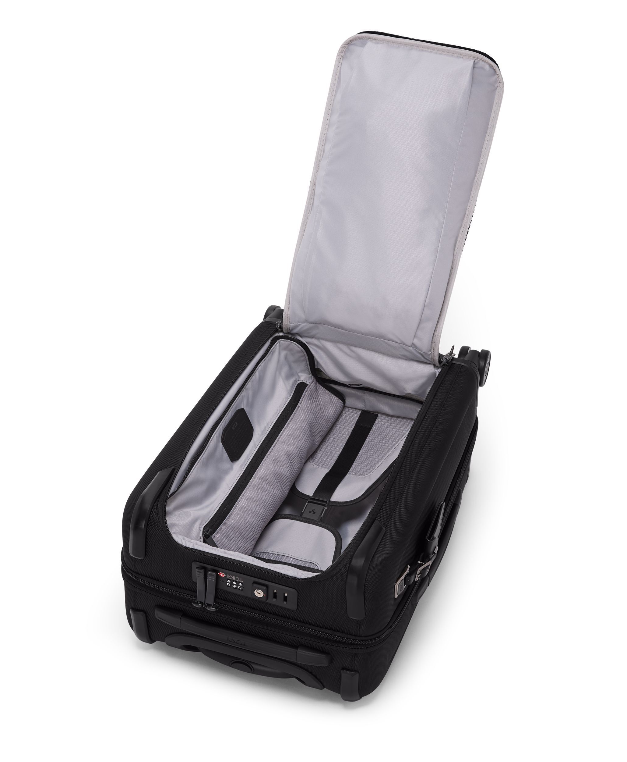 TUMI ALPHA Dual Access Expandable Carry-On in BLACK | TUMI HK