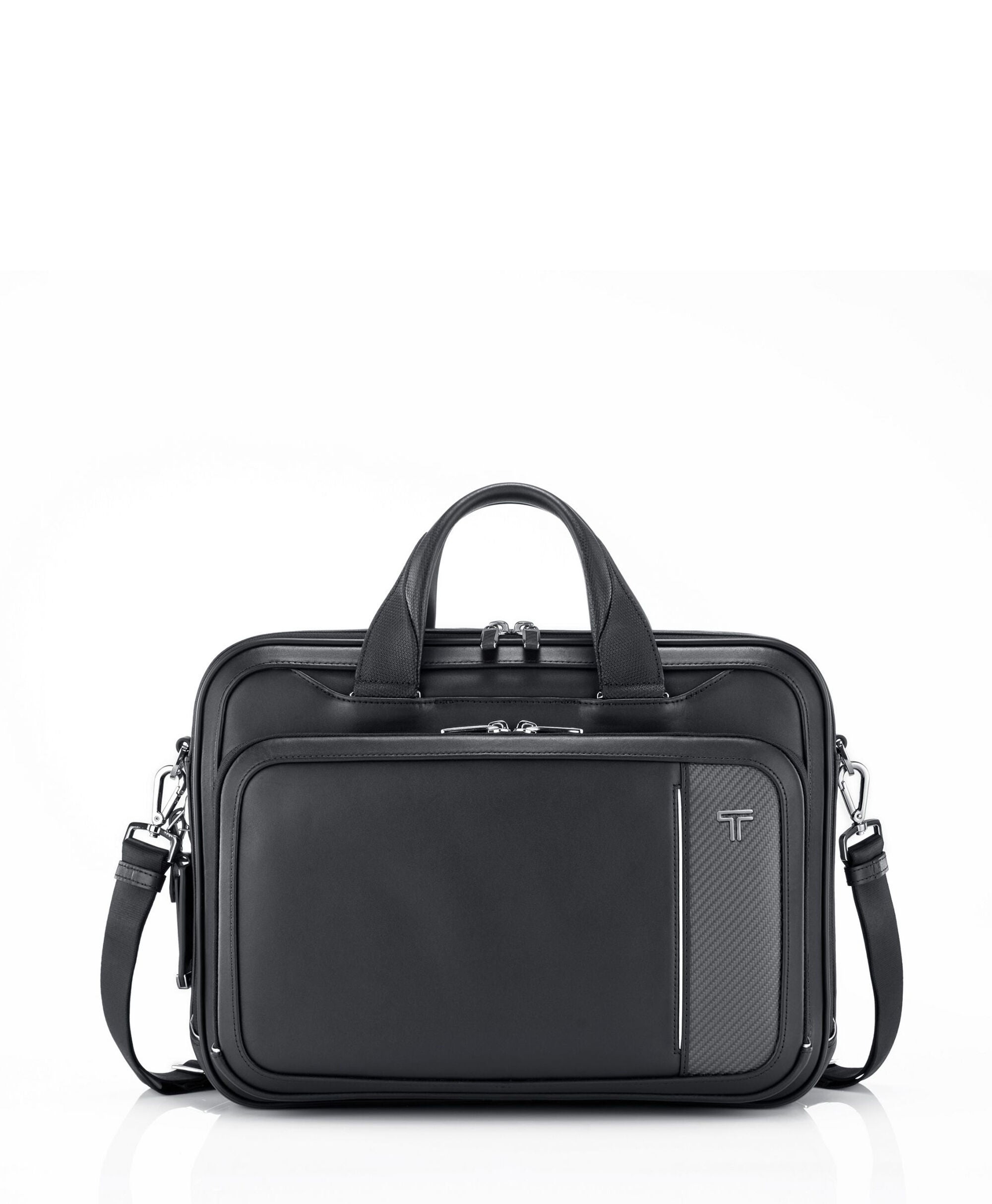 Arrive' Sadler Large Brief in Black | TUMI HK