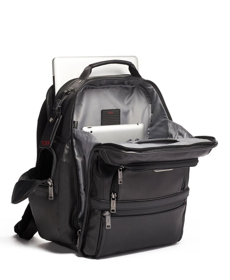 TUMI 皮革商務背囊  hi-res | TUMI