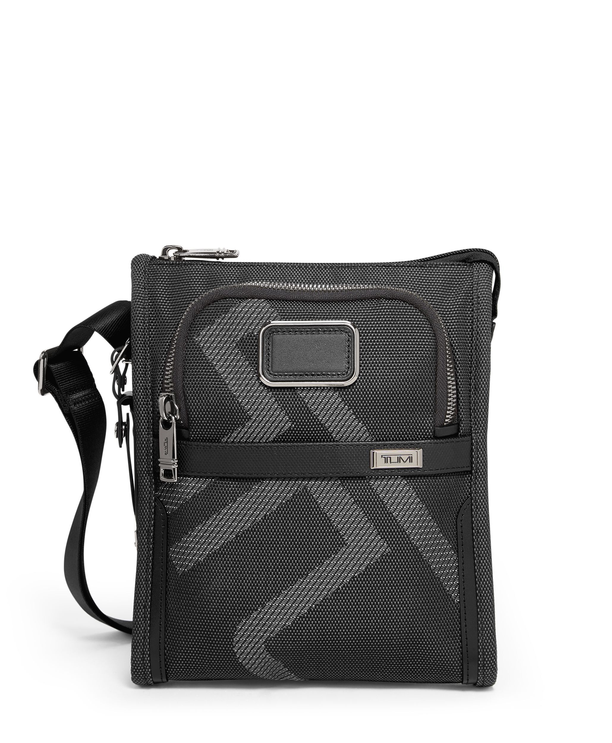 Tumi Alpha Pocket Bag Small in Reflective Tumi Jacquard TUMI HK