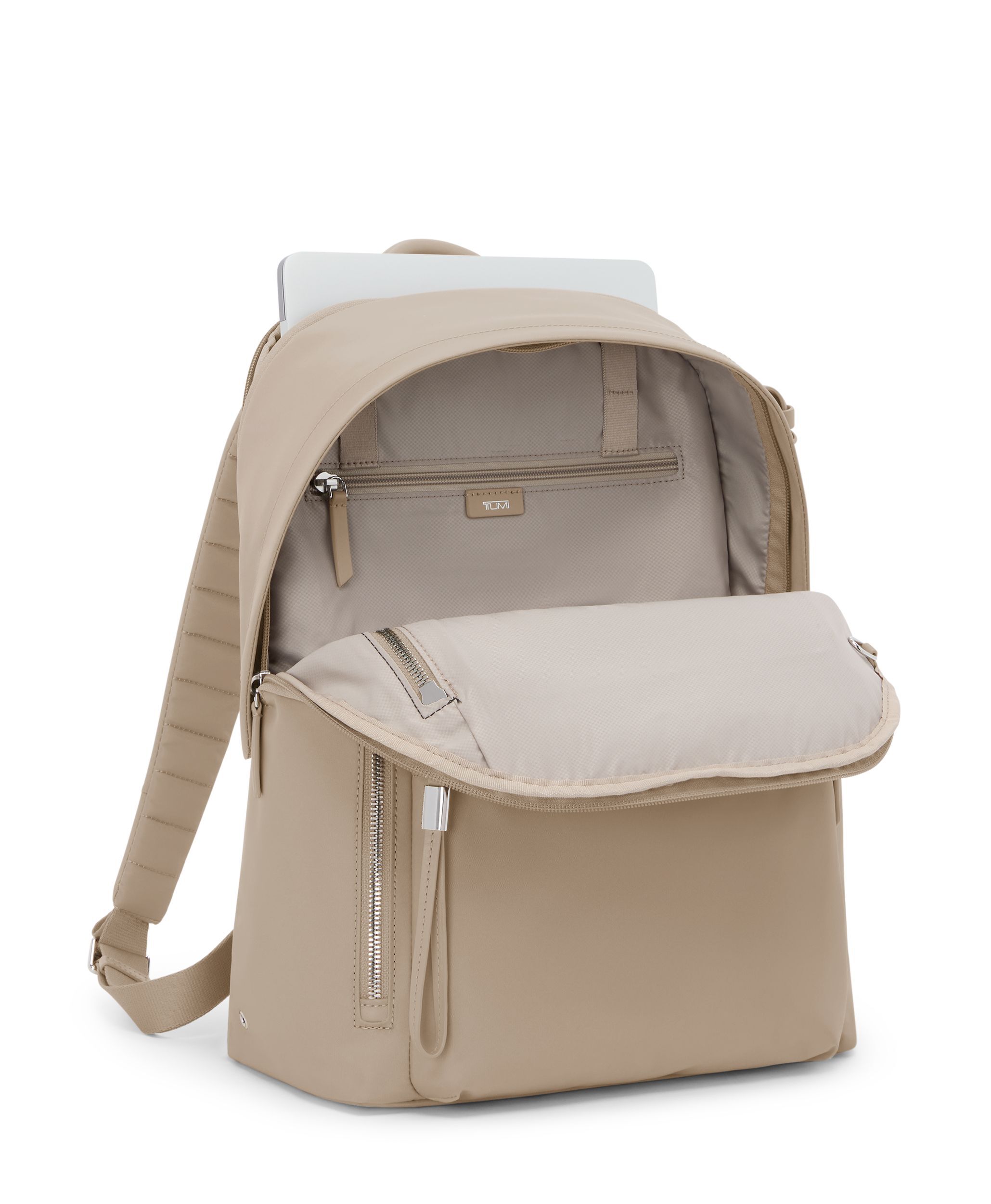 Voyageur Halsey Backpack in Oat | TUMI HK