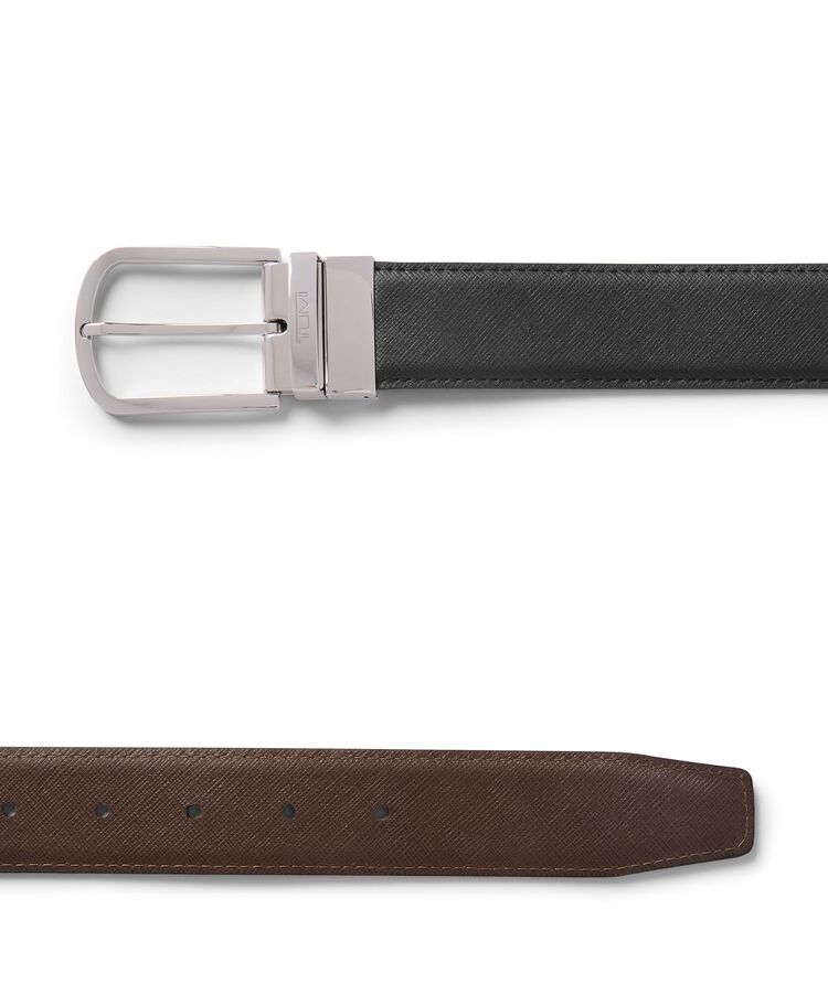 TUMI BELTS Horseshoe Reversible Saffiano Belt 30mm  hi-res | TUMI