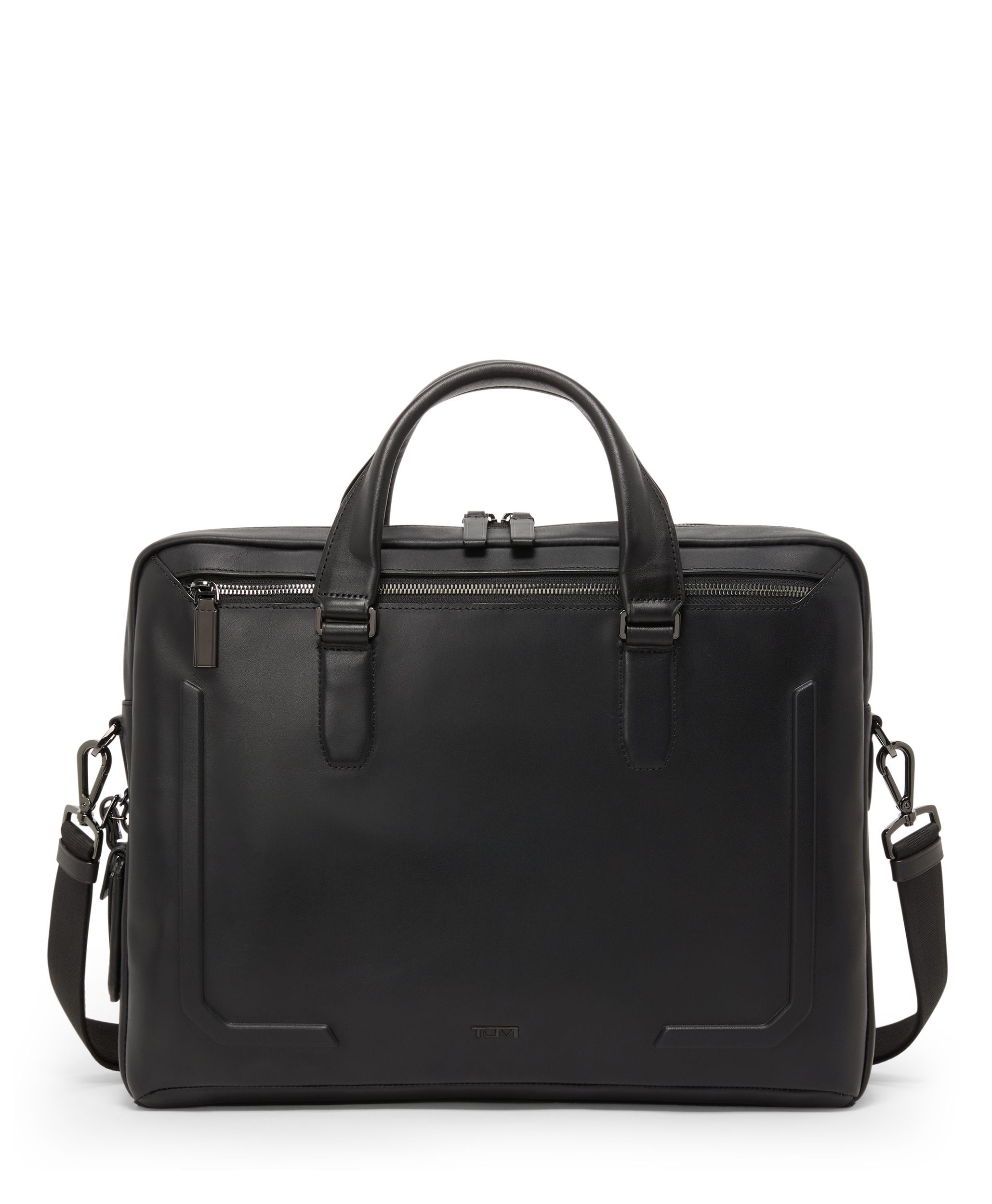 Tumi Harrison Avondale Top Zip Brief in Black Bombe | TUMI HK