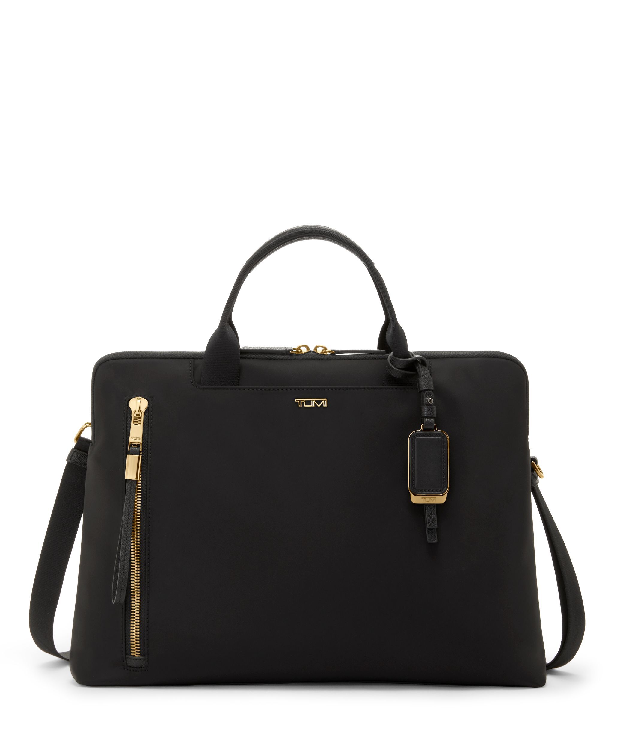 Black and gold laptop bag best sale
