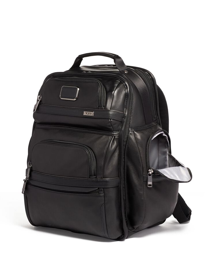 TUMI 皮革商務背囊  hi-res | TUMI