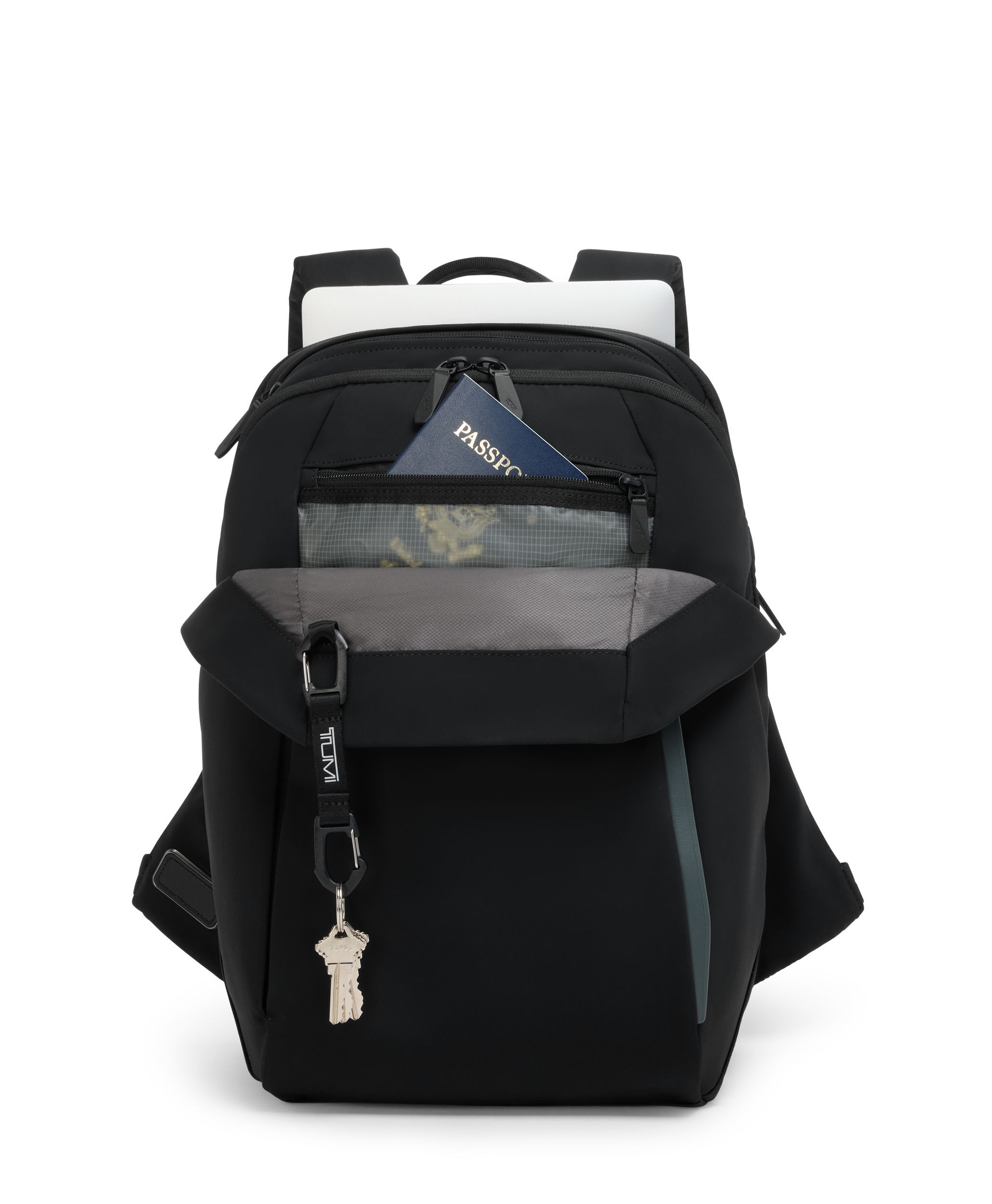 TUMI Axis Medium Backpack 20L in Black | TUMI HK