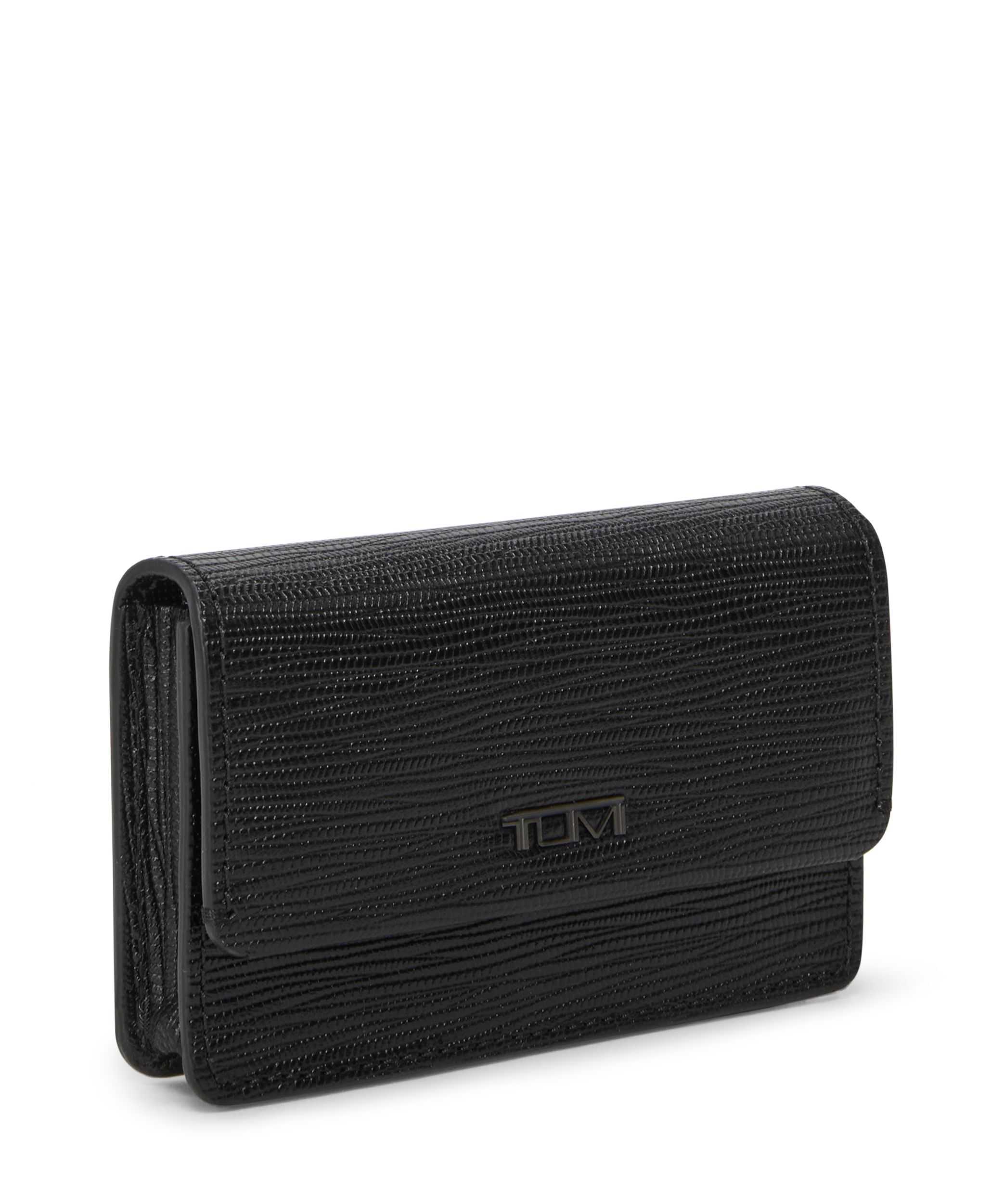 Nassau Slg Business Card Case in Black Embossed | TUMI HK