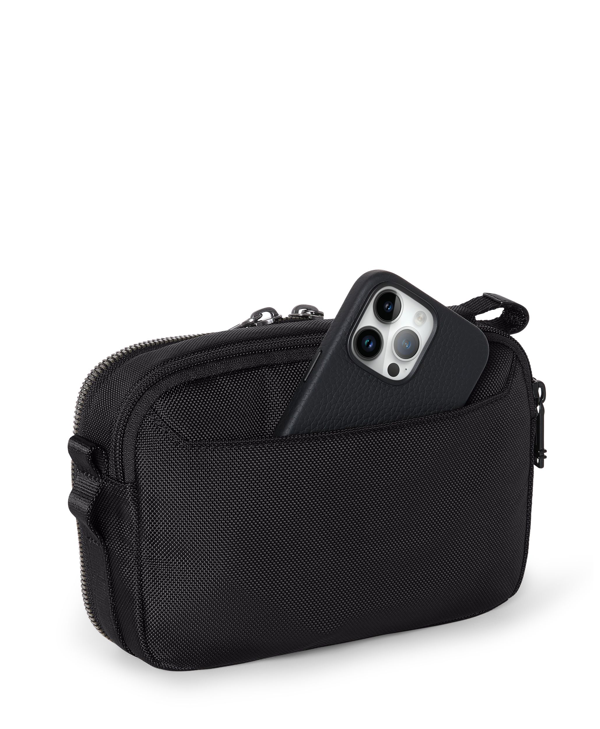 Alpha Bravo Mayport Clutch Crossbody in Black | TUMI HK
