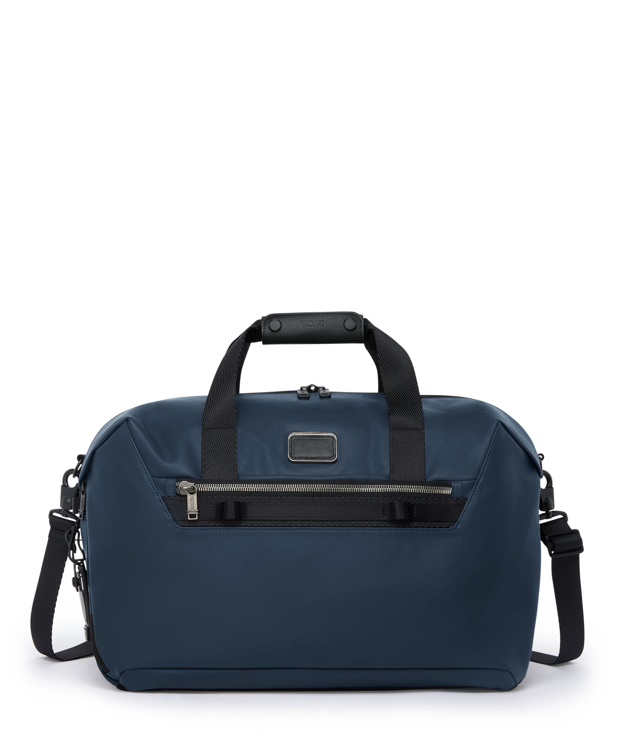 ALPHA BRAVO Reconnaissance Duffel in NAVY COATED CANVAS | TUMI HK