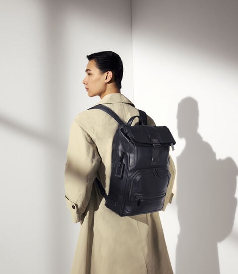 Tumi TUMI HARRISON OSBORN ROLL TOP BACKPACK lifestyle | TUMI