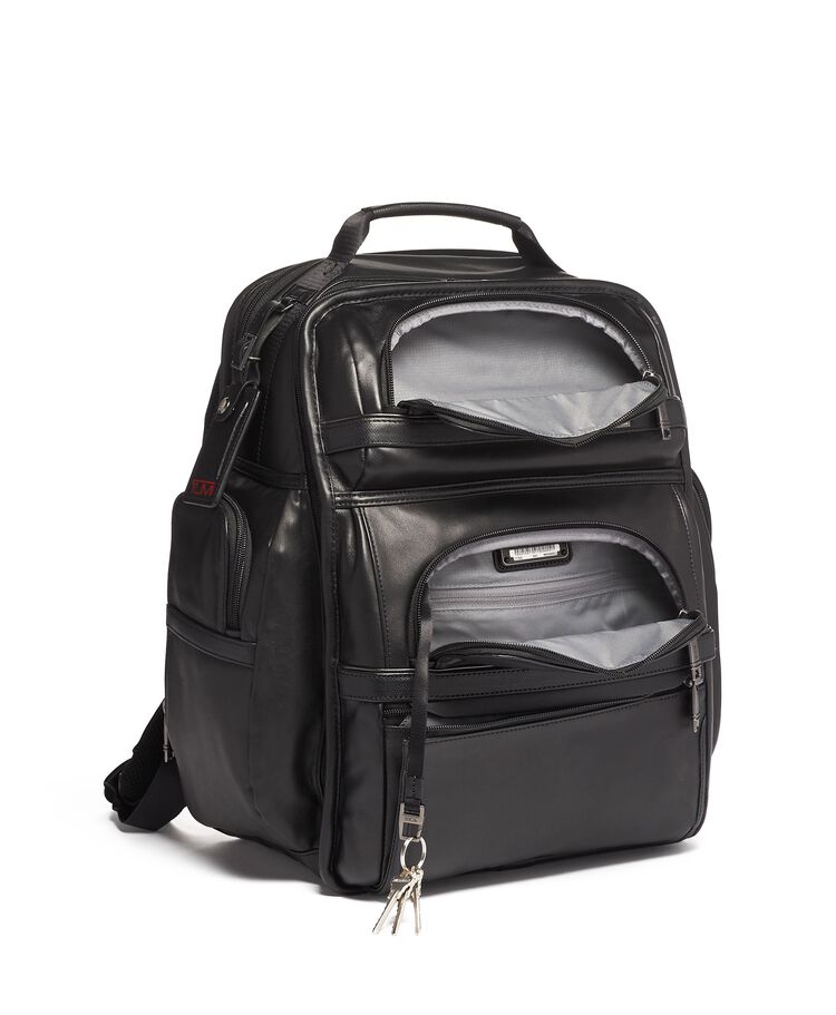 TUMI 皮革商務背囊  hi-res | TUMI