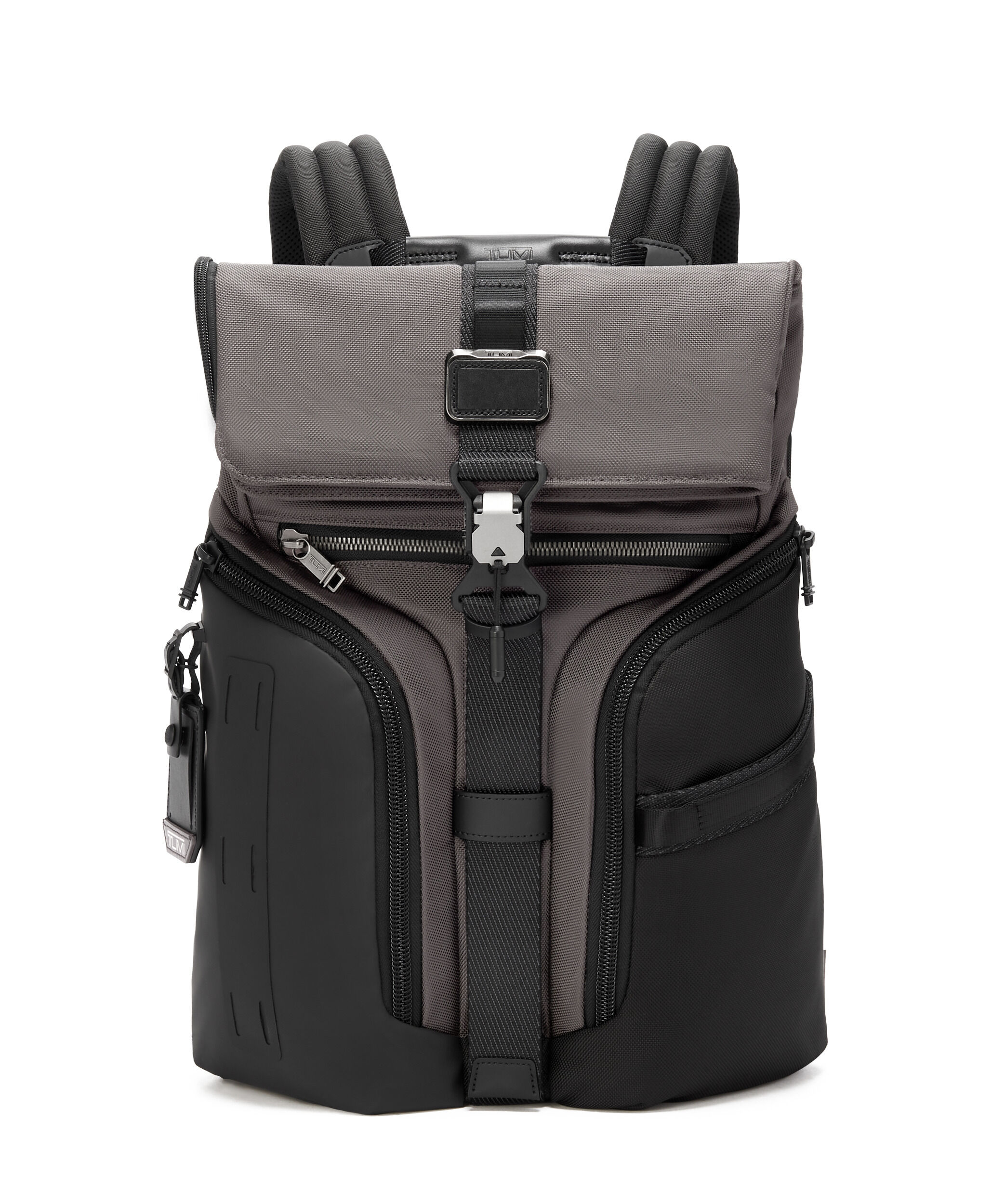 Alpha Bravo Logistics Flap Lid Backpack in Charcoal TUMI HK