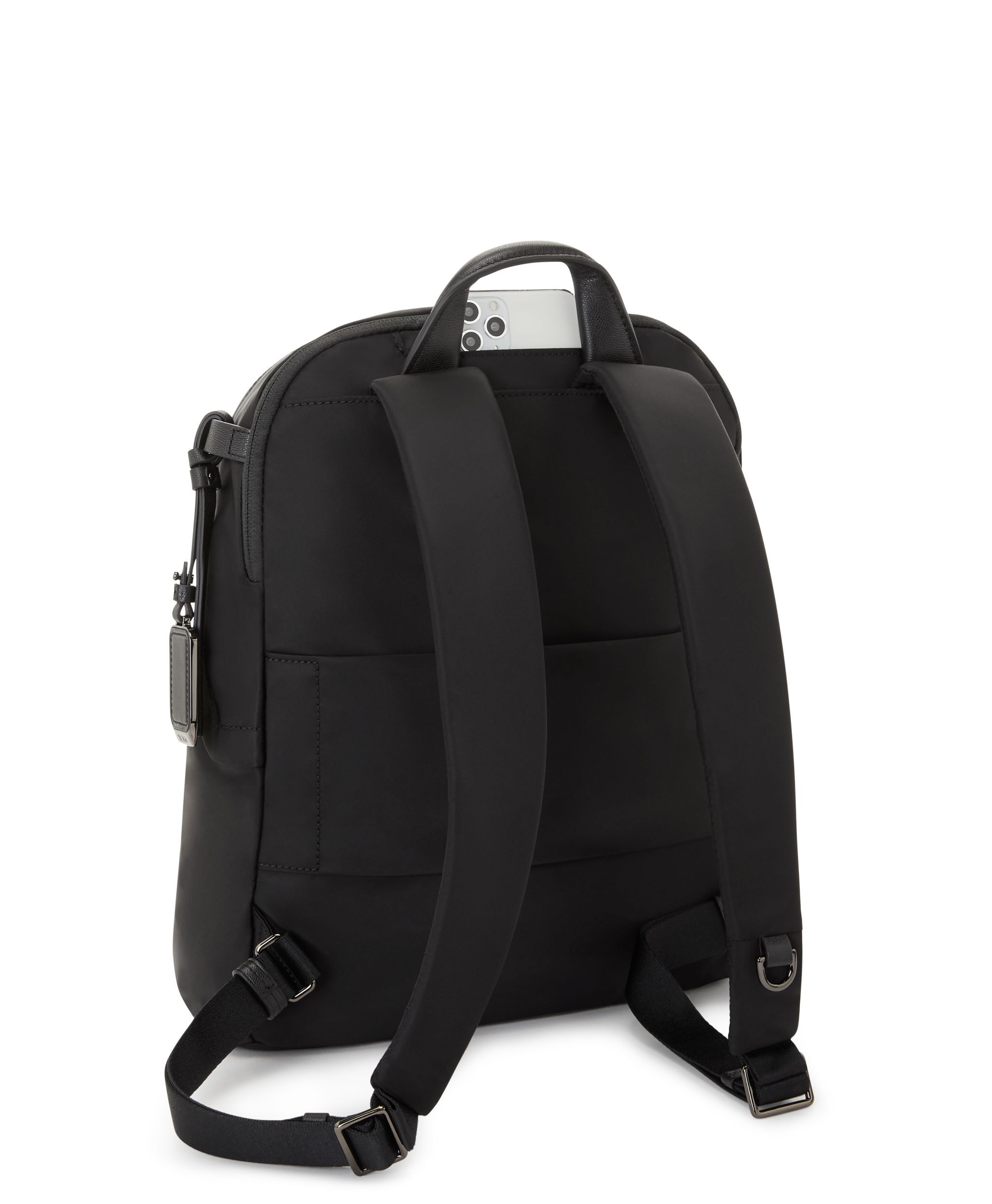 Voyageur Halsey Backpack in Black/Gunmetal | TUMI HK