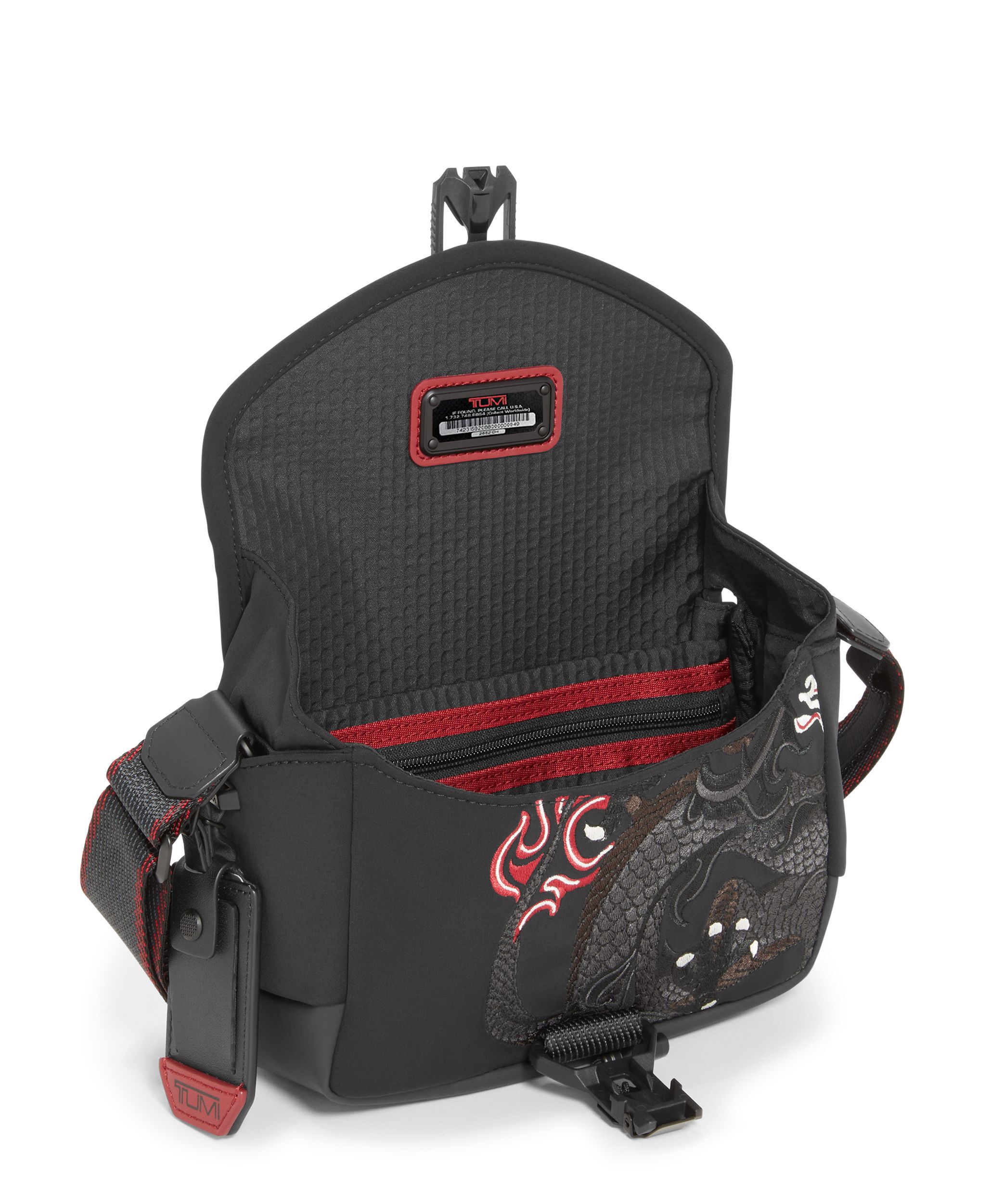 Alpha Bravo Compass Crossbody in Dragon Print | TUMI HK
