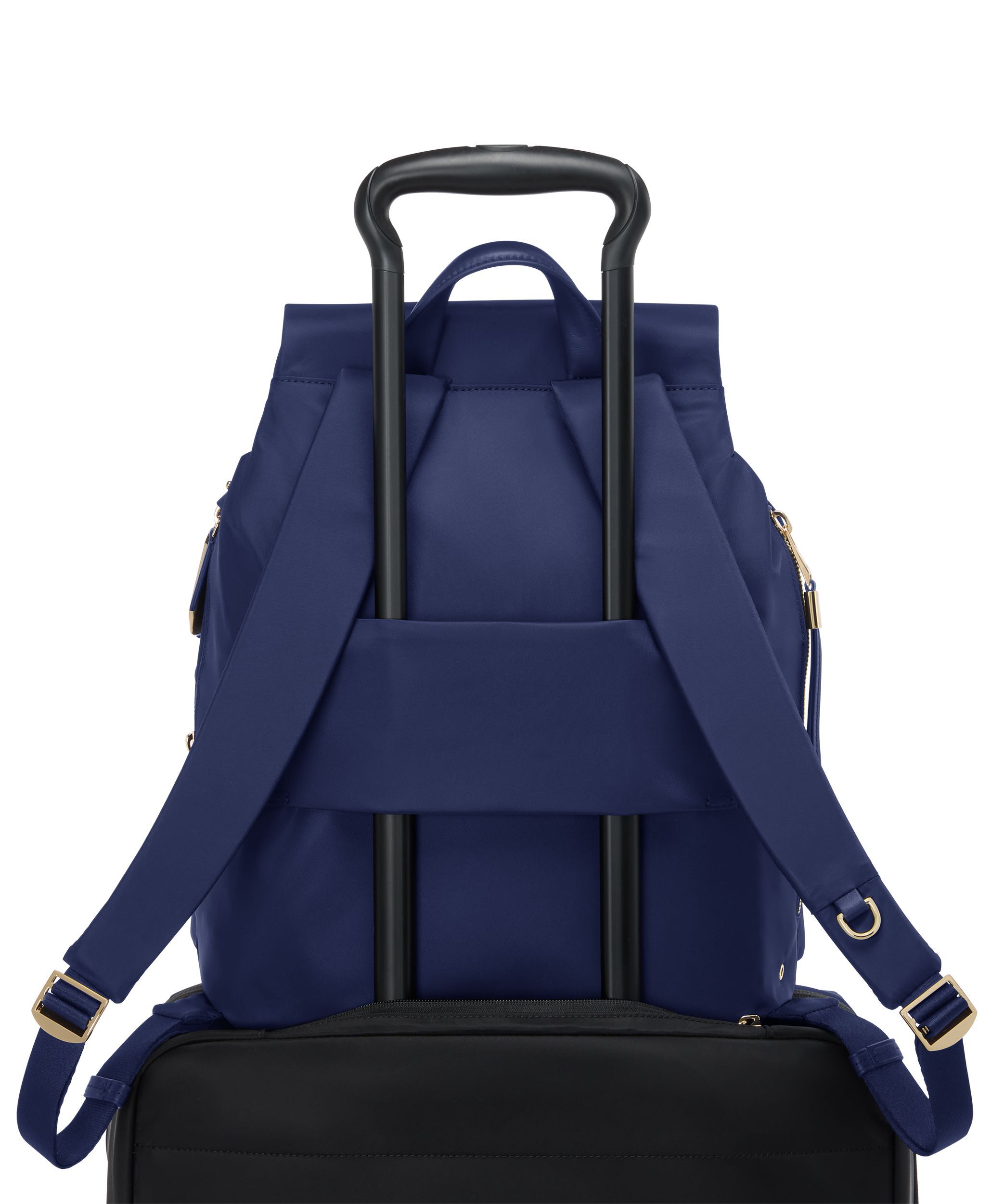 前田ページ Voyageur Ramsay Backpack in Indigo/Light Gold | TUMI HK