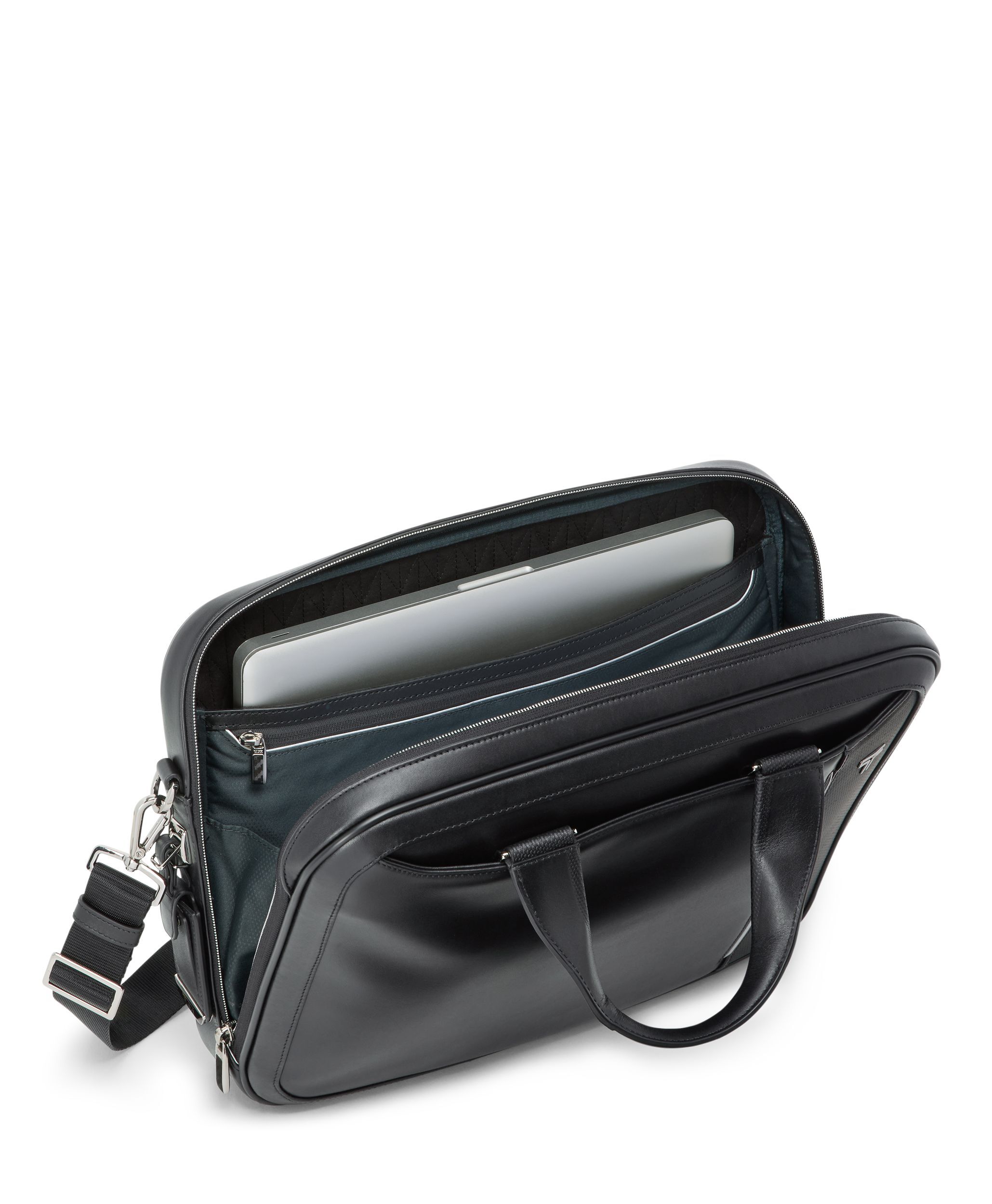 Arrive' Hannover Slim Brief in Black | TUMI HK