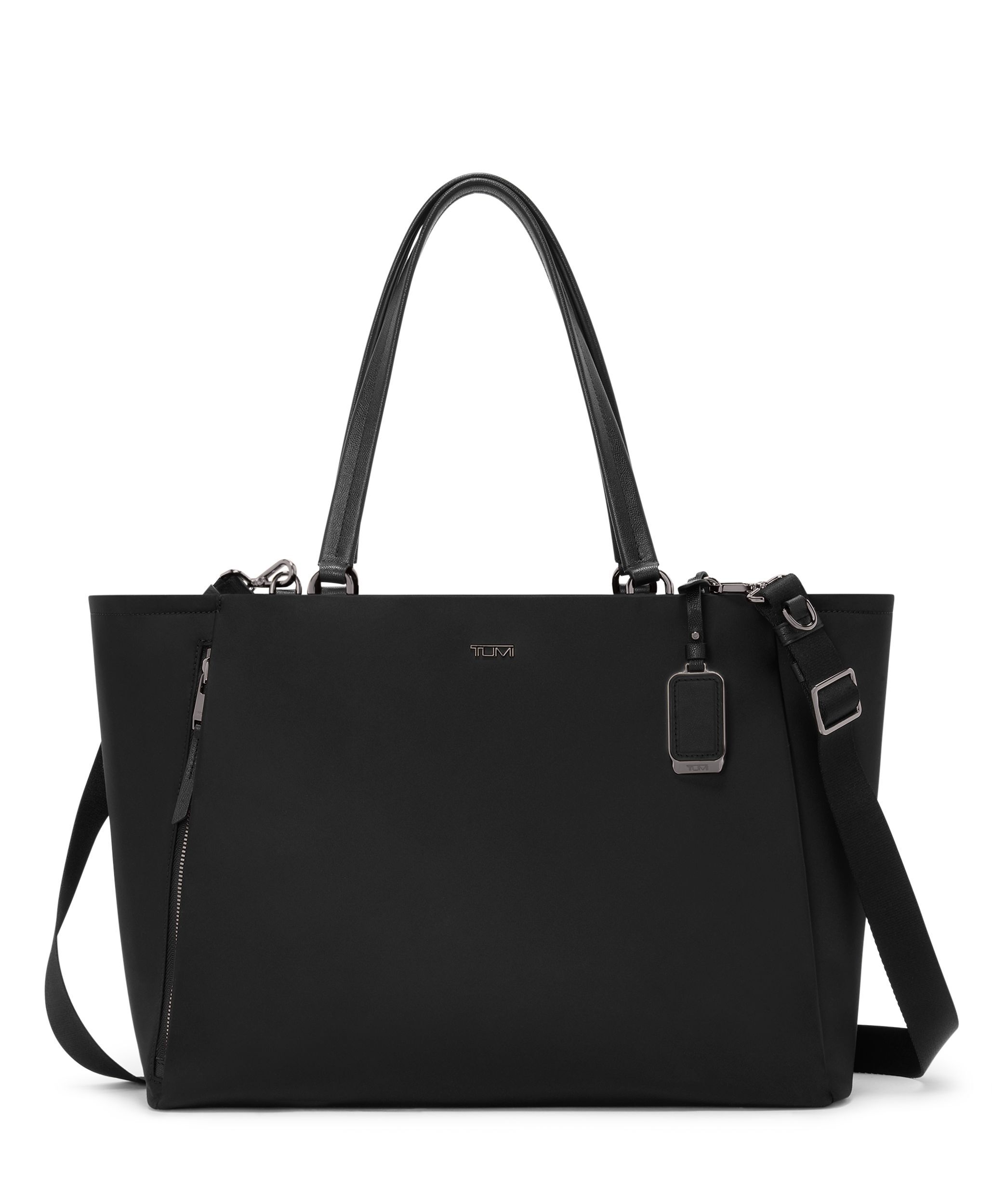 VOYAGEUR Valetta Large Tote in BLACK/GUNMETAL | TUMI HK