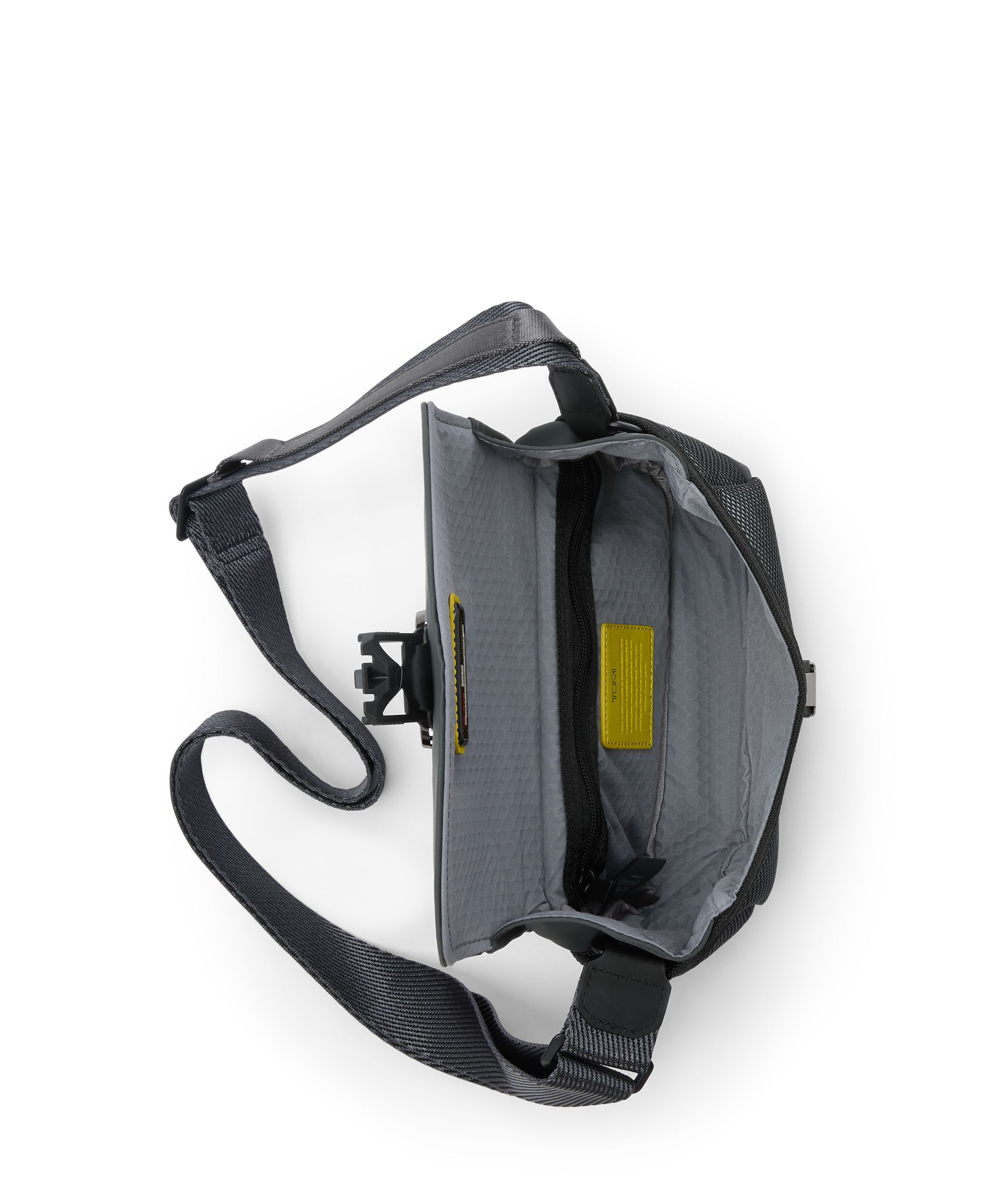 ALPHA BRAVO Compass Flap Crossbody in REFLECTIVE T | TUMI HK