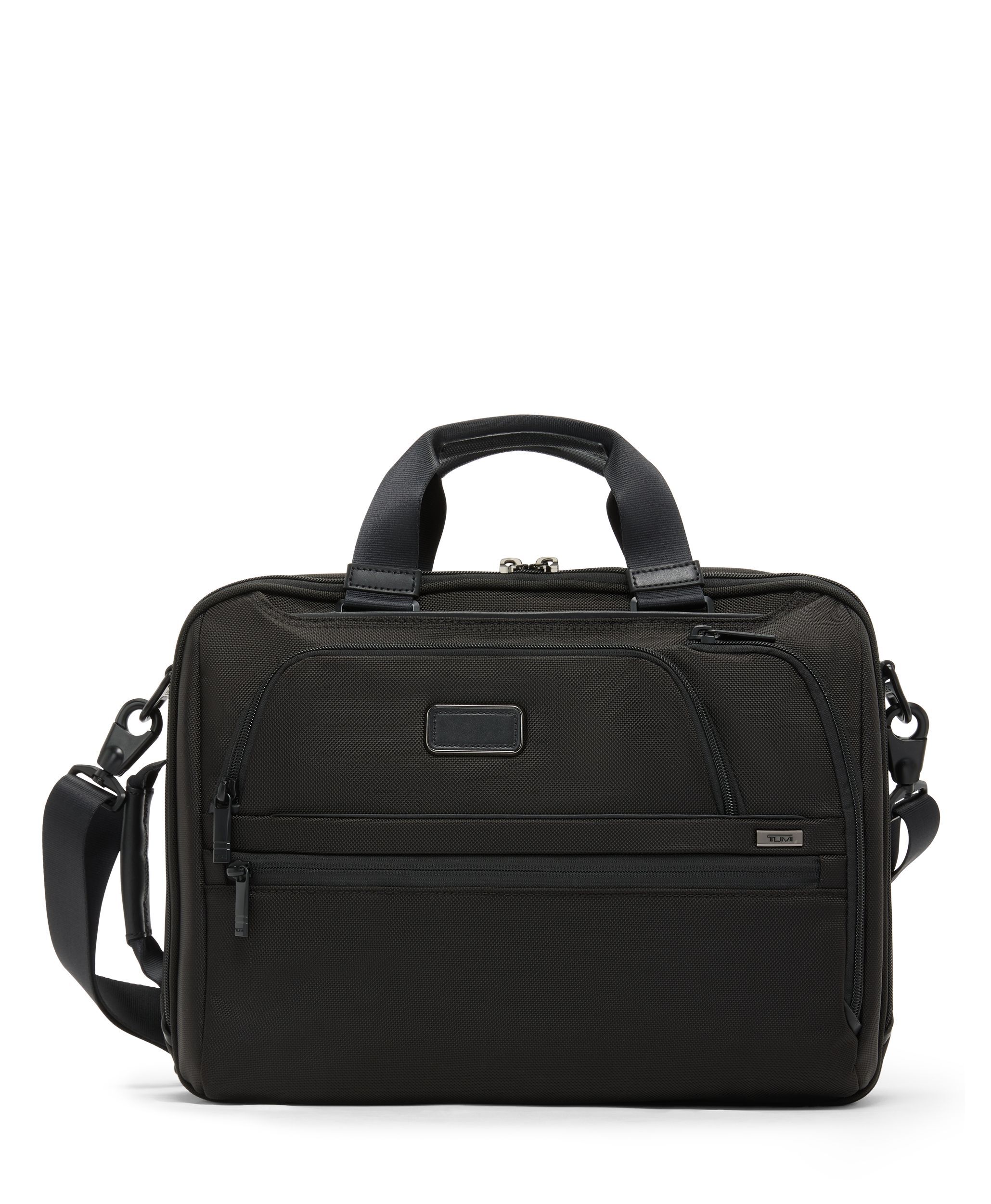 TUMI ALPHA Three-Way Convertible Briefcase in BLACK | TUMI HK