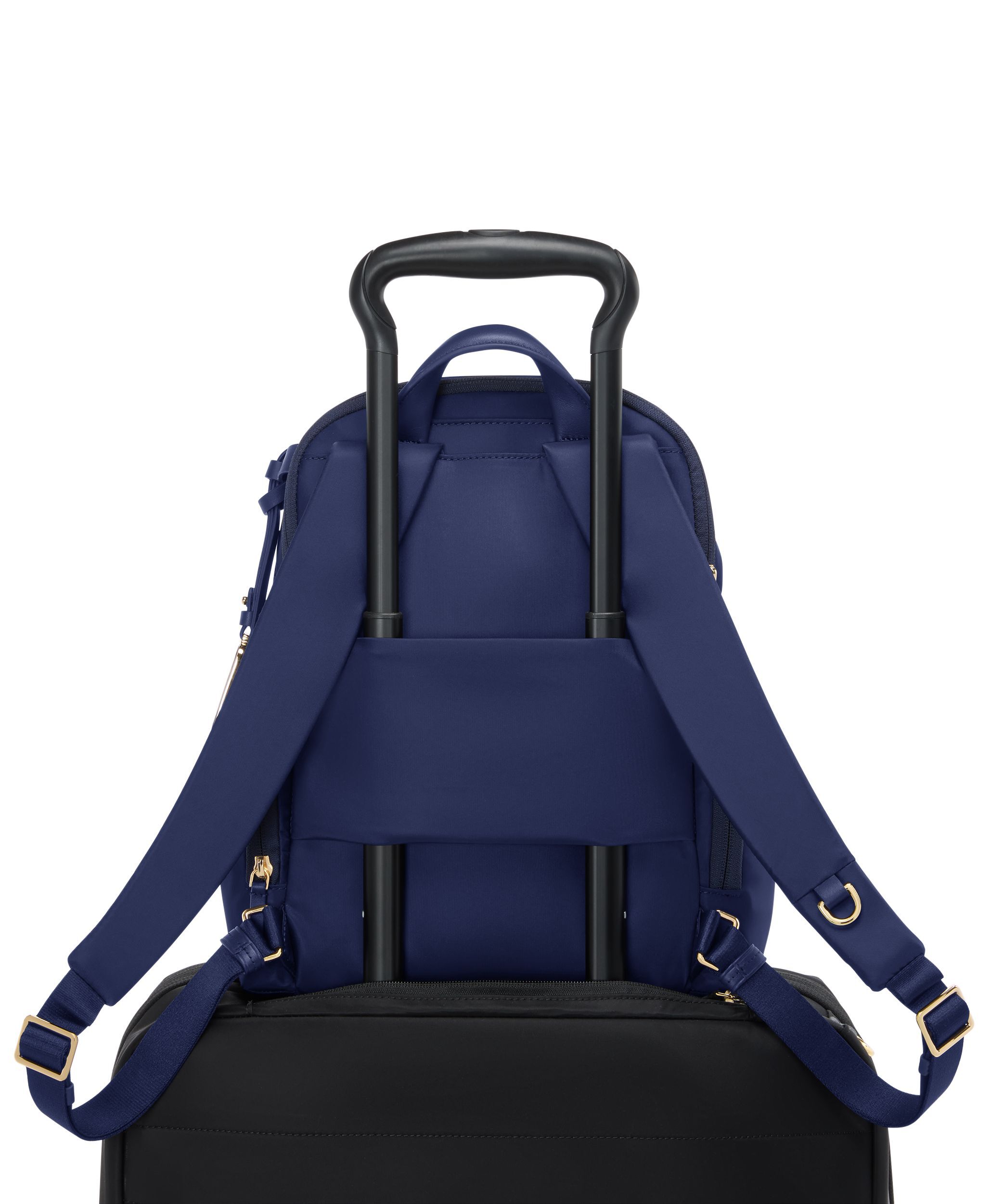 Voyageur Celina Medium Backpack in Indigo/Light Gold | TUMI HK