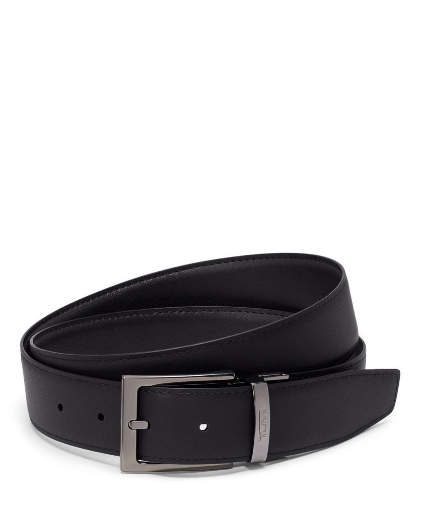 TUMI BELTS Rectangle Reversible Saffiano to Smooth Belt 35mm  hi-res | TUMI