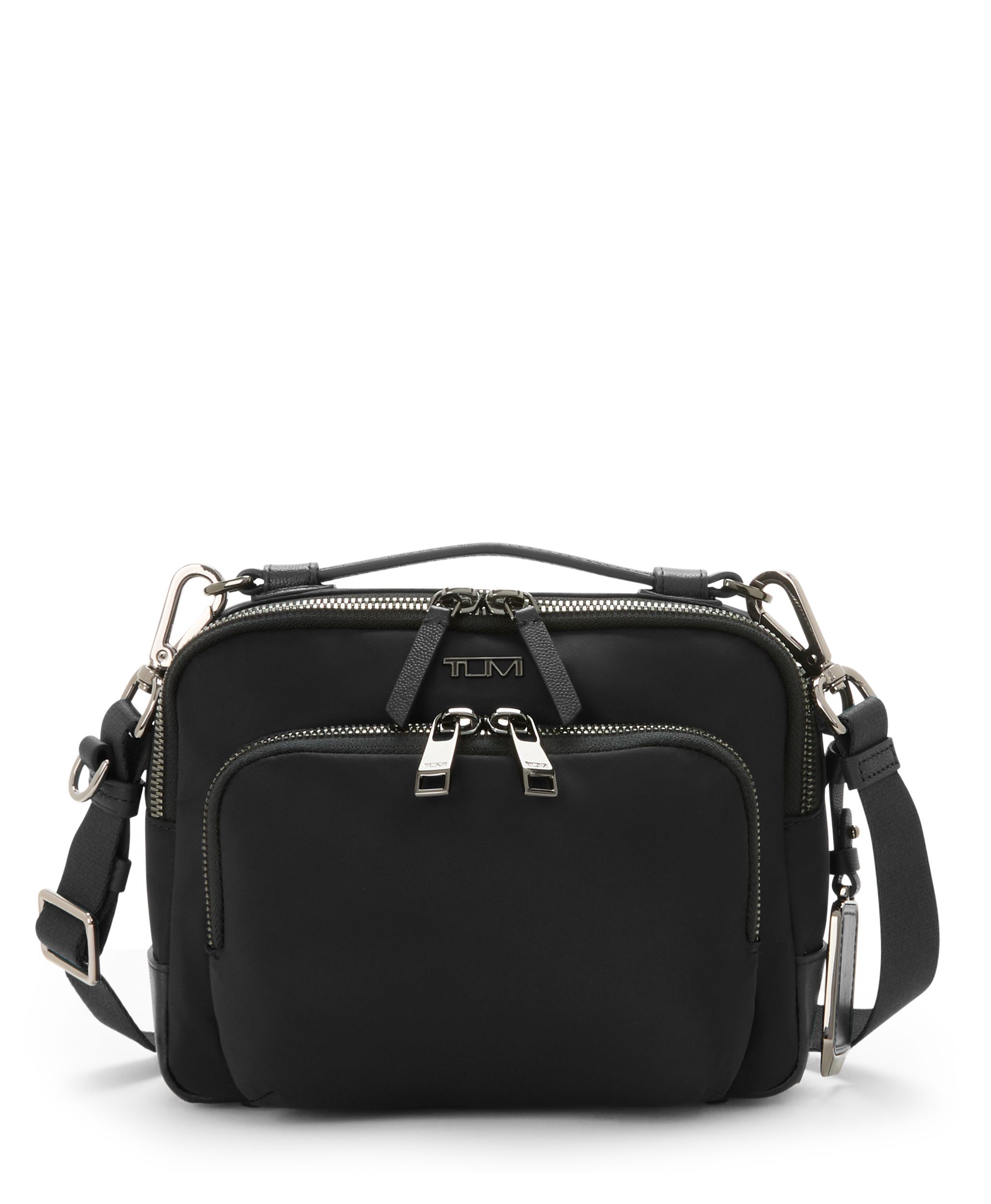 Voyageur Teghan Crossbody in Black/Gunmetal | TUMI HK