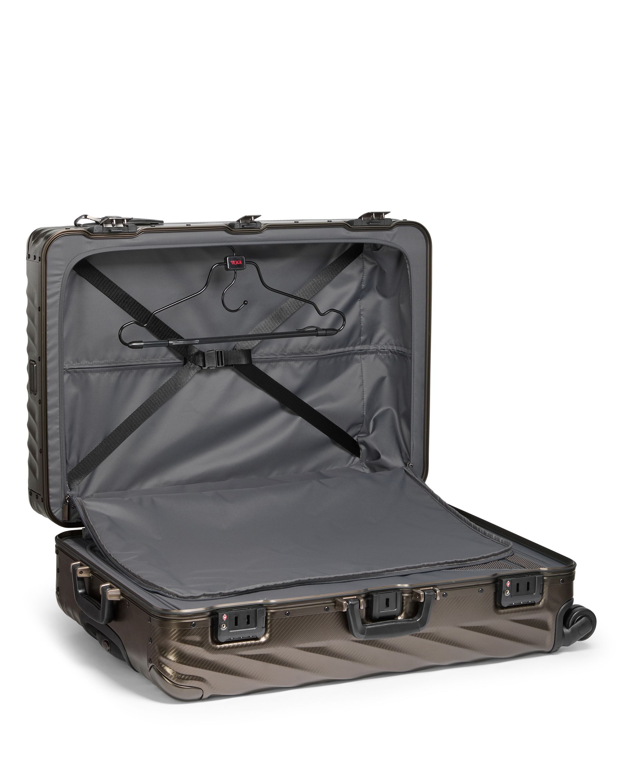 19 Degree Aluminum Extended Trip Packing Case in Textured Gunmetal