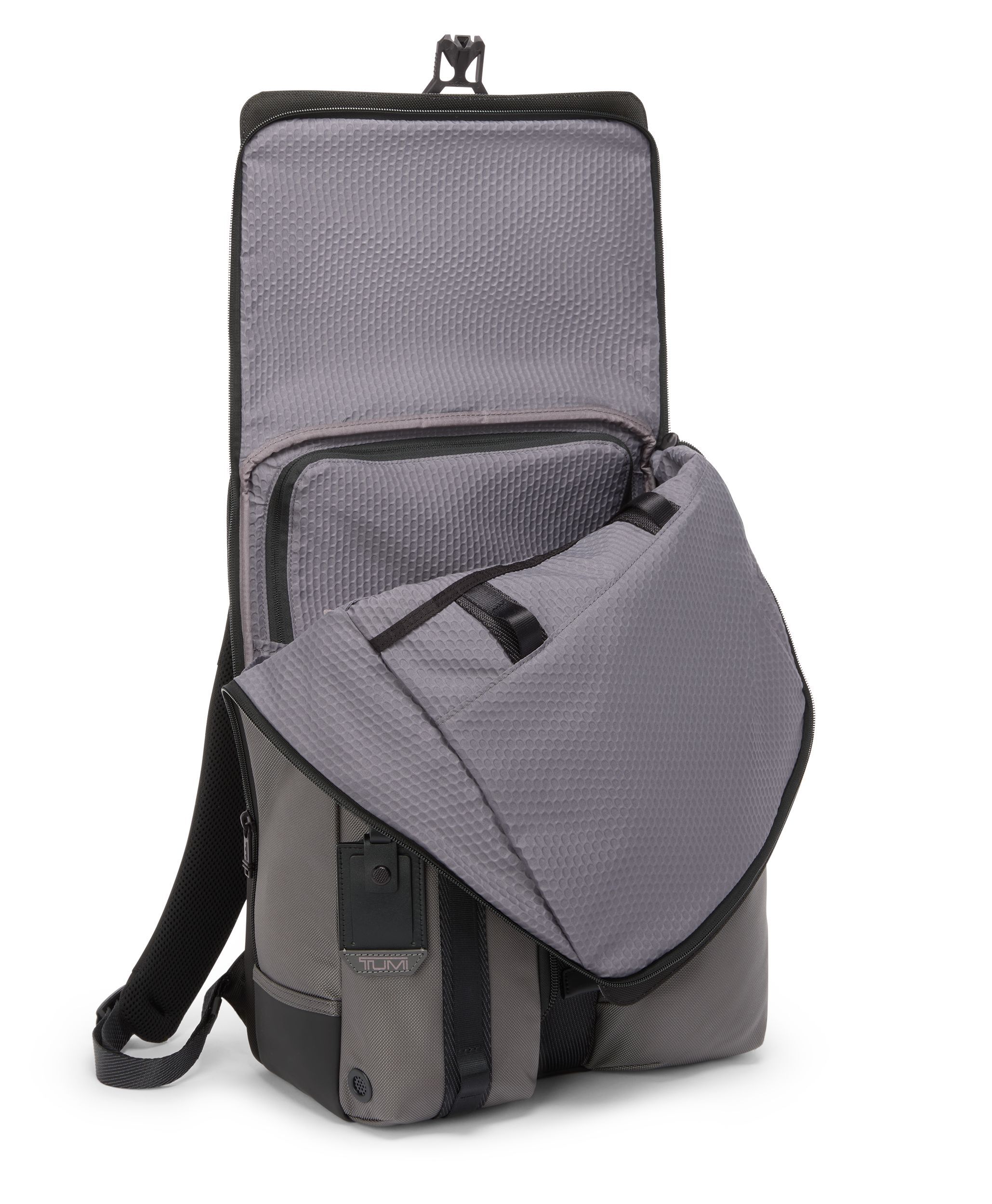 Alpha Bravo Surveillance Backpack in Charcoal | TUMI HK