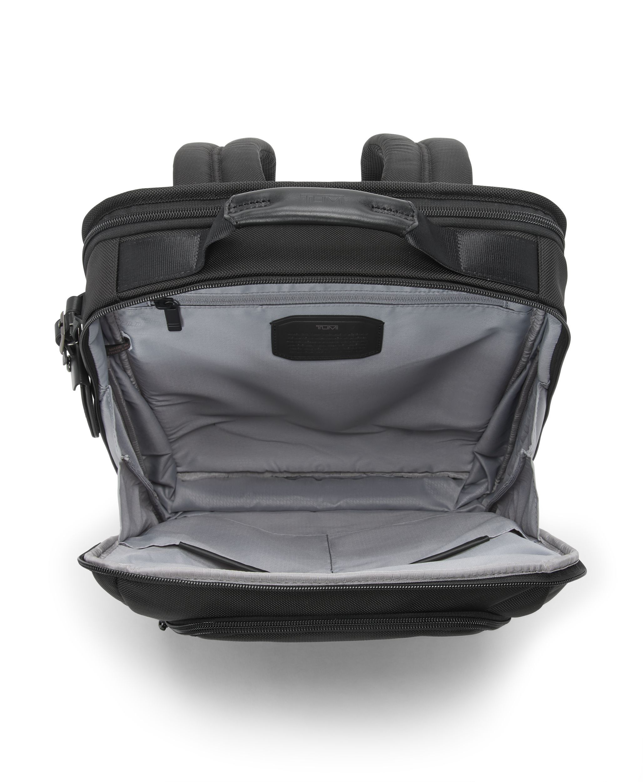 TUMI ALPHA Large 17” Expandable Backpack in BLACK | TUMI HK