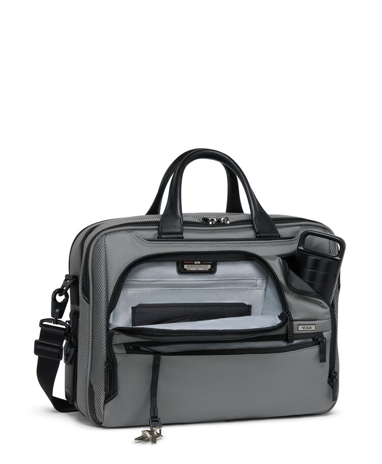 TUMI ALPHA 中號15" 可擴展公事包  hi-res | TUMI