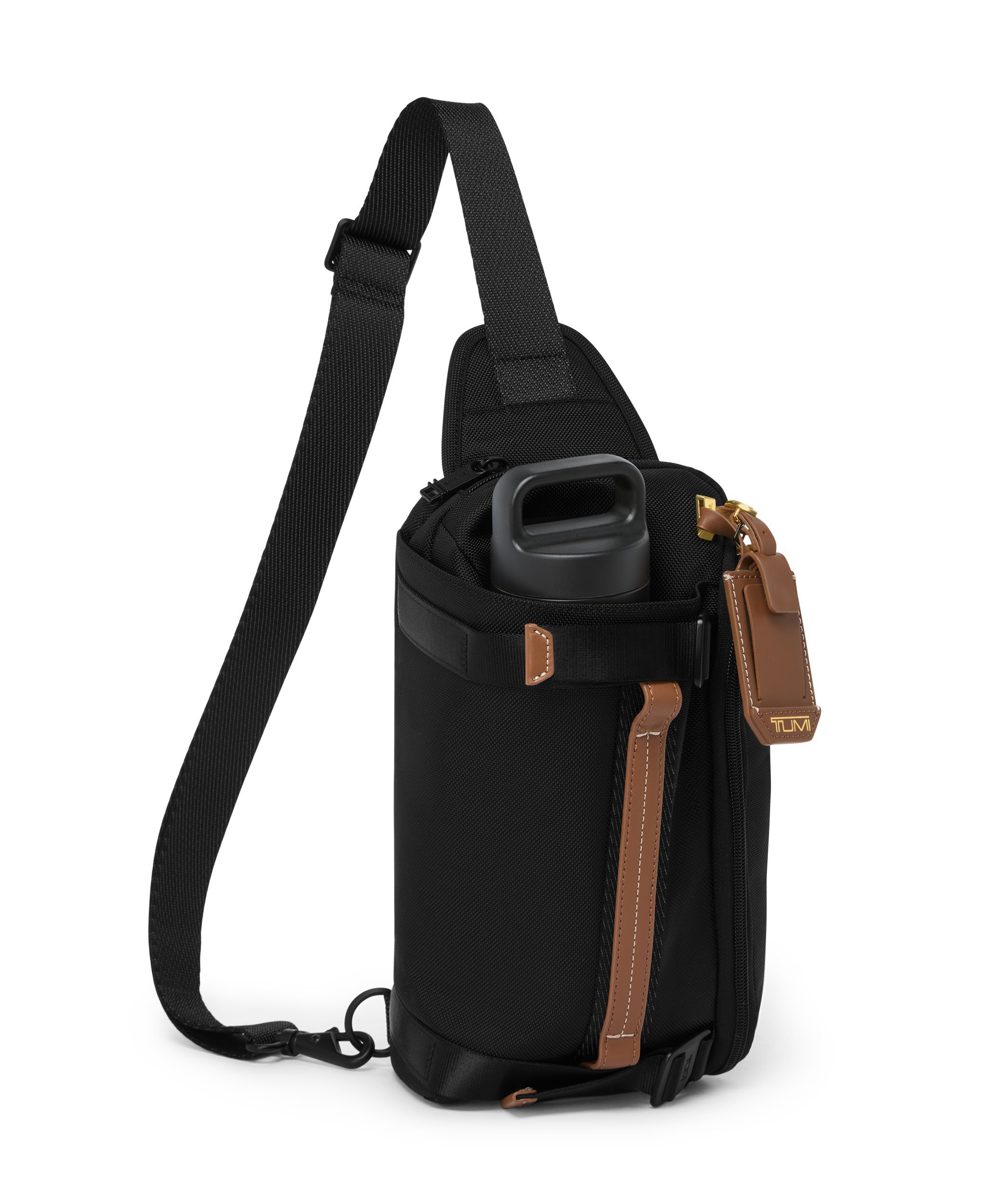 ALPHA BRAVO Platoon Sling in BLACK/BRIDLE | TUMI HK