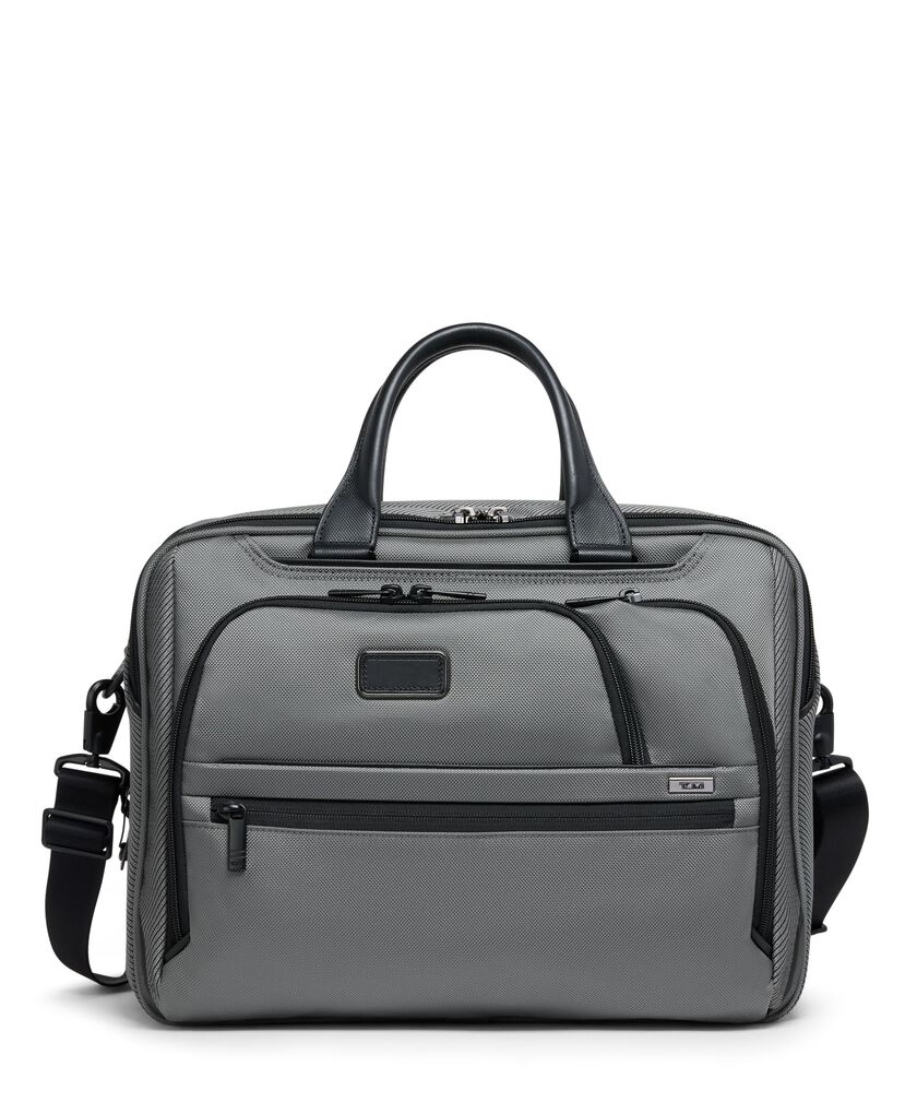 TUMI ALPHA 中號15" 可擴展公事包  hi-res | TUMI