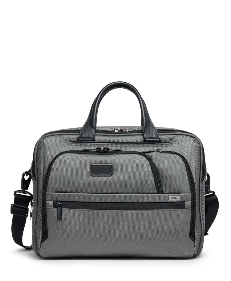TUMI ALPHA 中號15" 可擴展公事包  hi-res | TUMI
